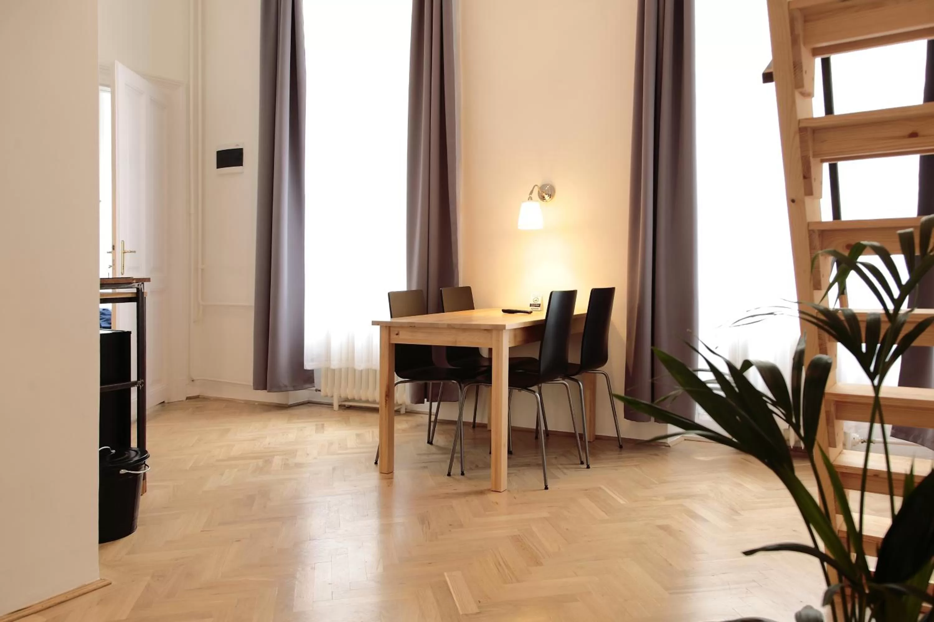 Living room in Maverick Apartments