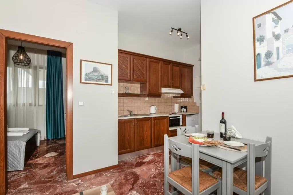 Kitchen or kitchenette in V & G Cozy Apartments