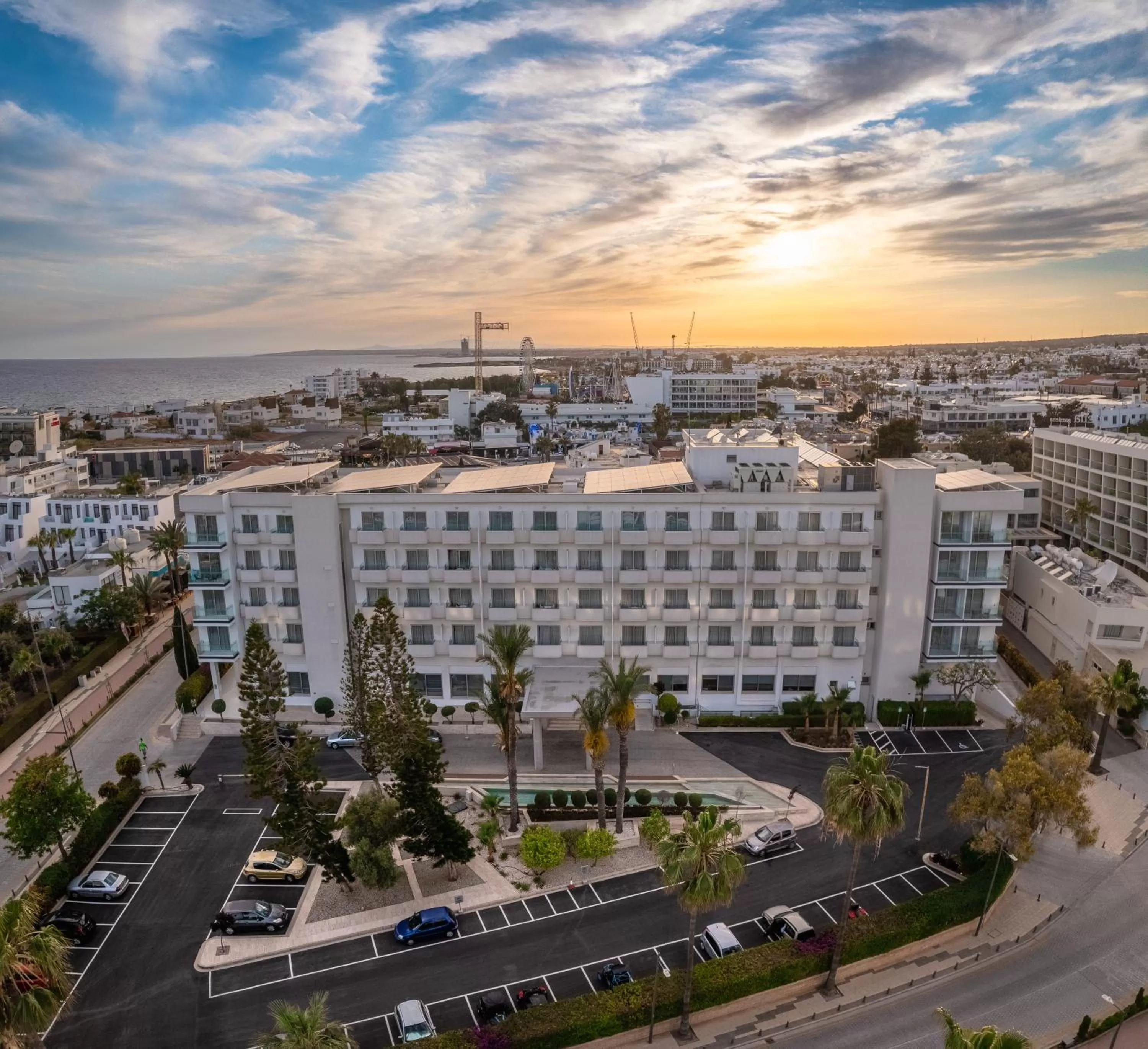 Bird's eye view in Nestor Hotel