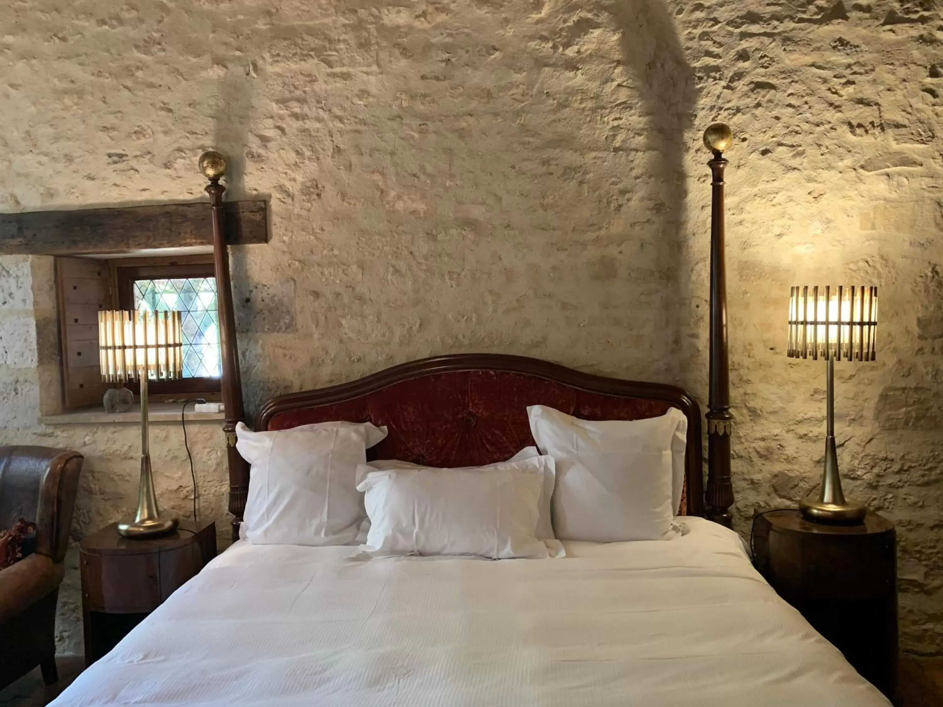 Bed in Demeure des Vieux Bains