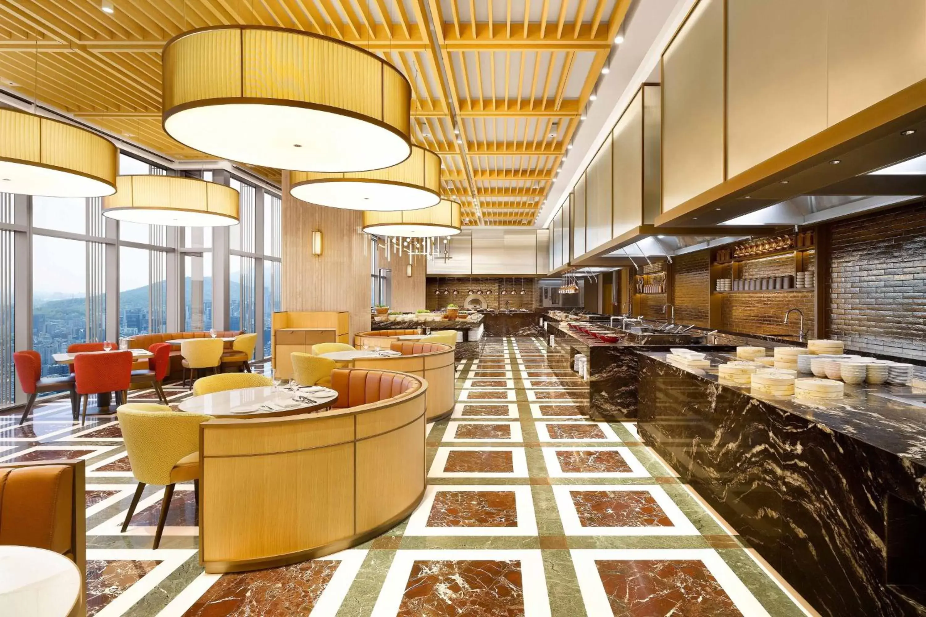 Breakfast, Restaurant/Places to Eat in Josun Palace, a Luxury Collection Hotel, Seoul Gangnam