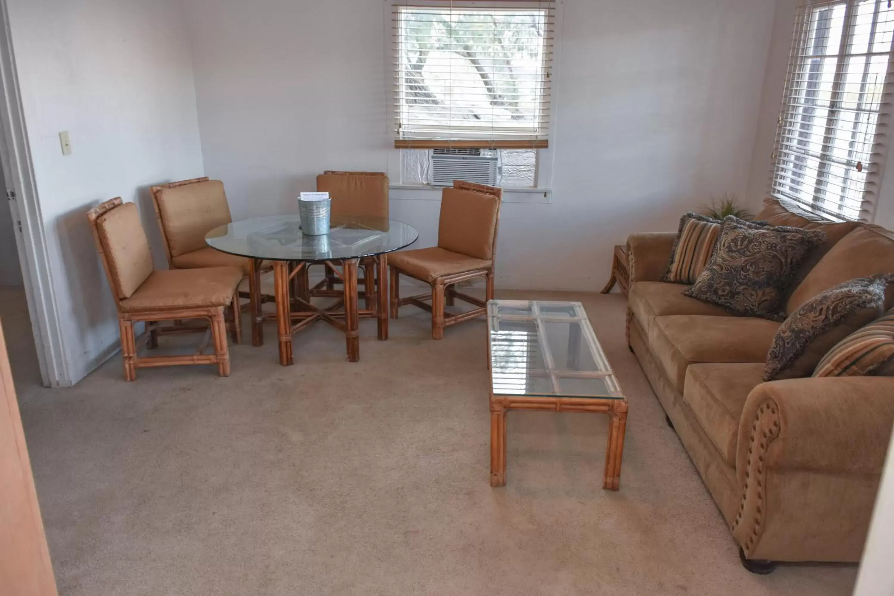 Seating Area in Panamint Springs Motel & Tents