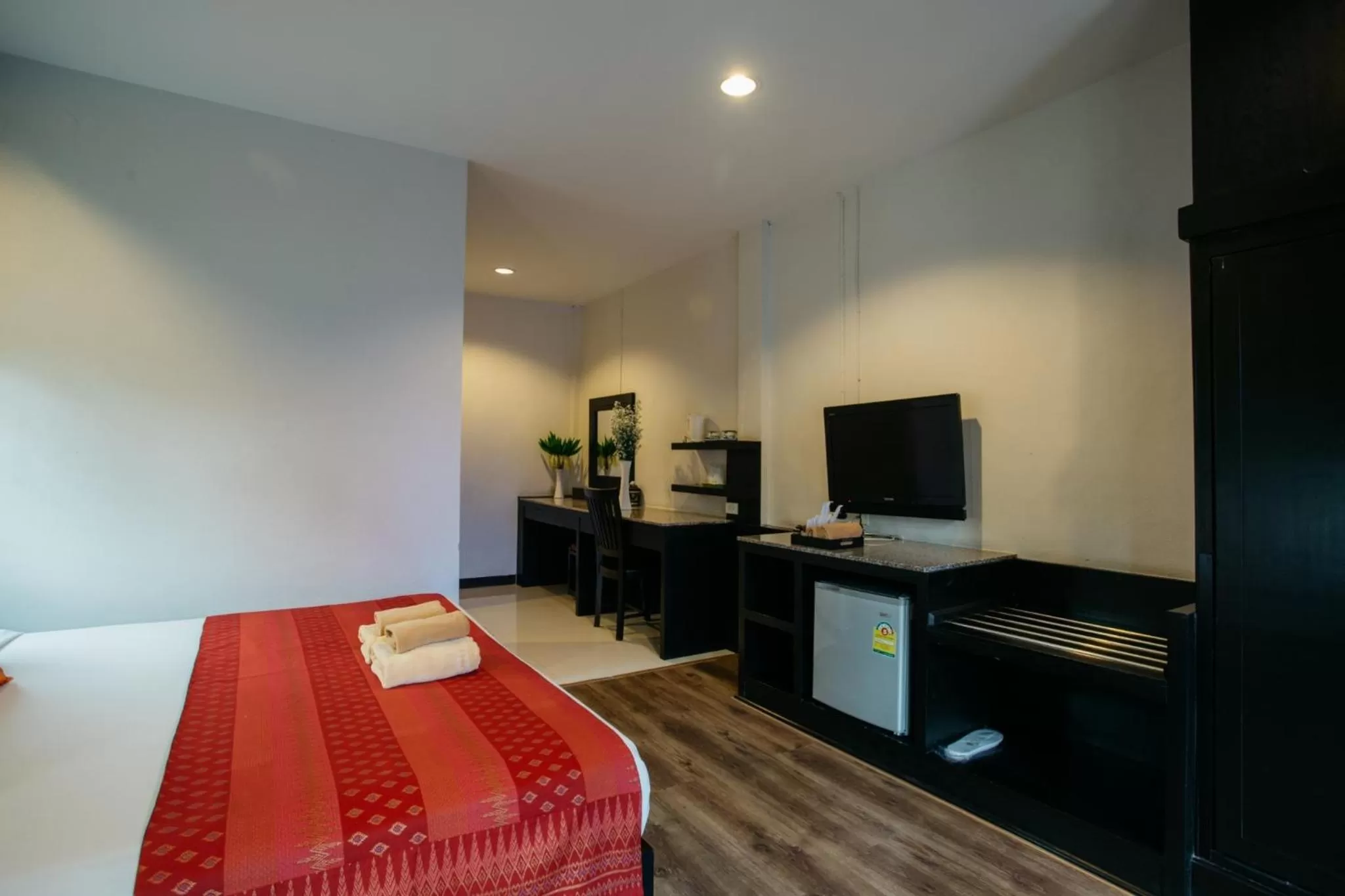 TV and multimedia, Bed in Diamond Park Inn Chiangrai & Resort