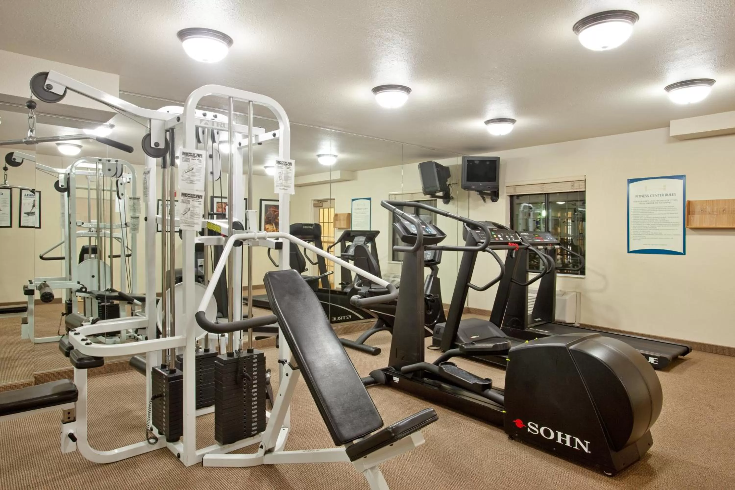 Fitness centre/facilities in Staybridge Suites Lincolnshire by IHG