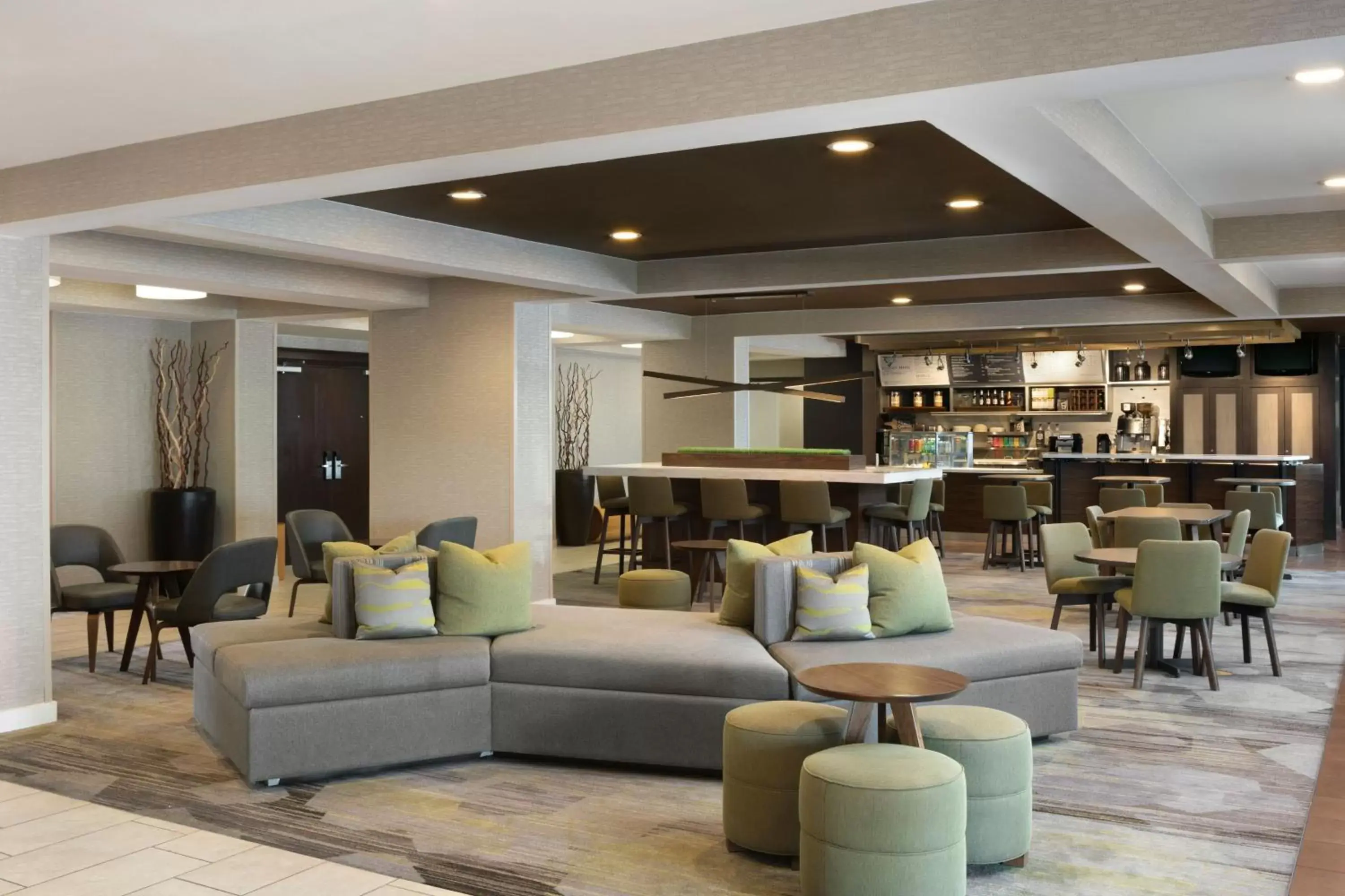 Lobby or reception, Lounge/Bar in Courtyard by Marriott- Austin Round Rock