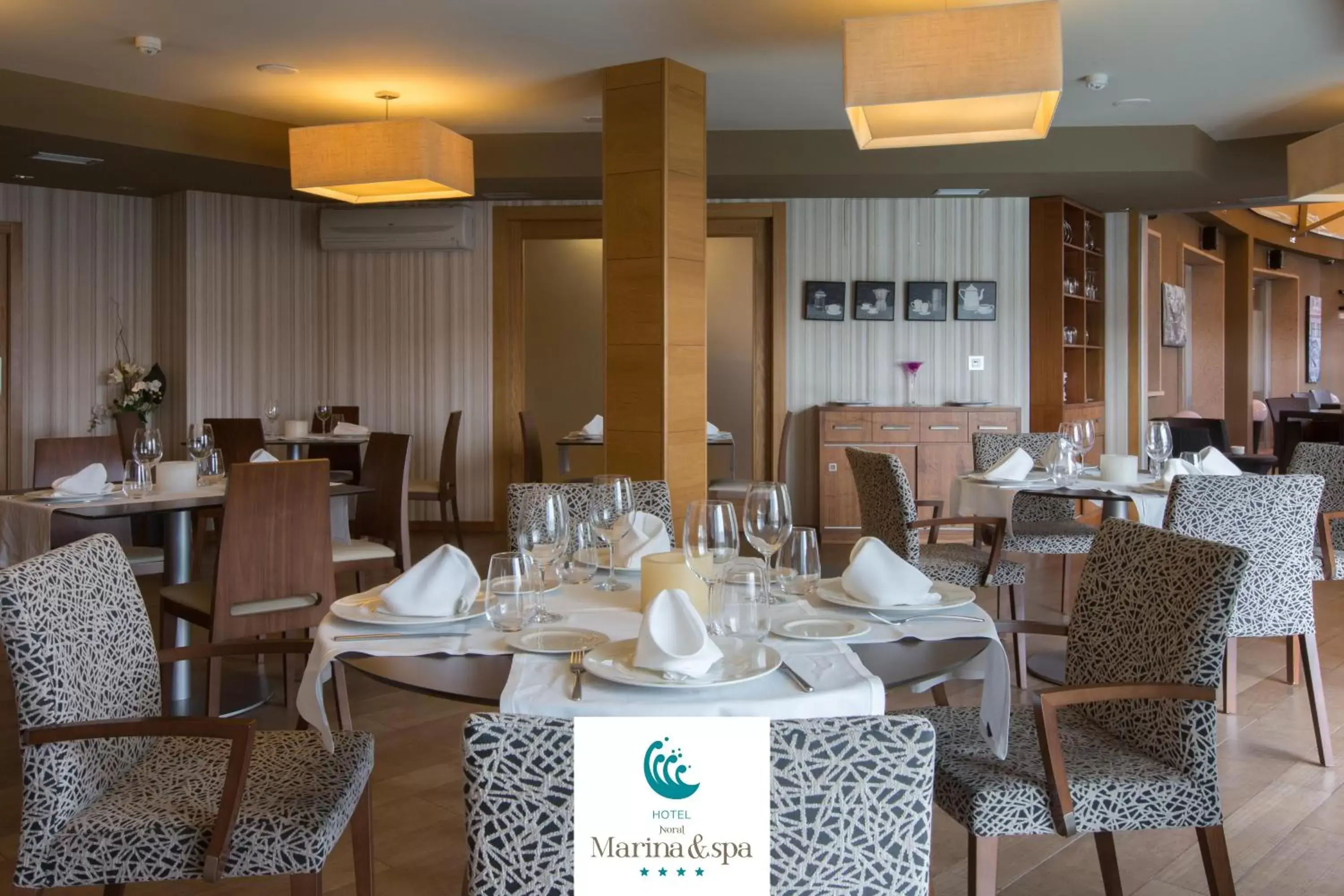 Dining area, Restaurant/Places to Eat in Hotel Norat Marina & Spa 4* Superior