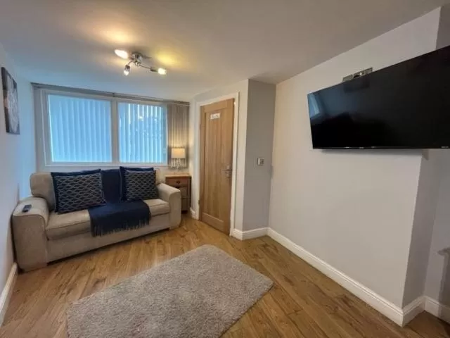Living room in Goodramgate Apartments