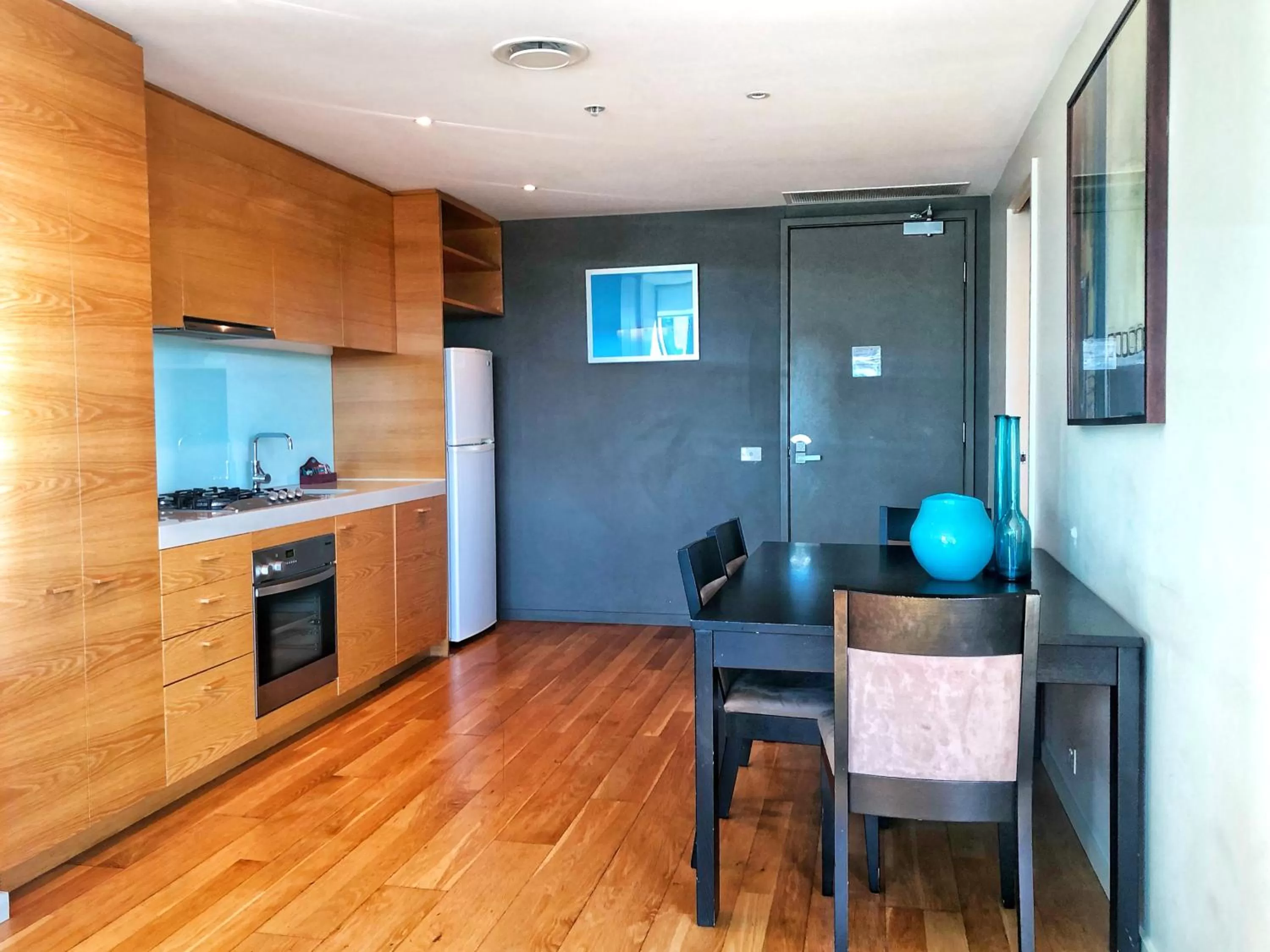 Dining area in The Sebel Residences Melbourne Docklands Serviced Apartments