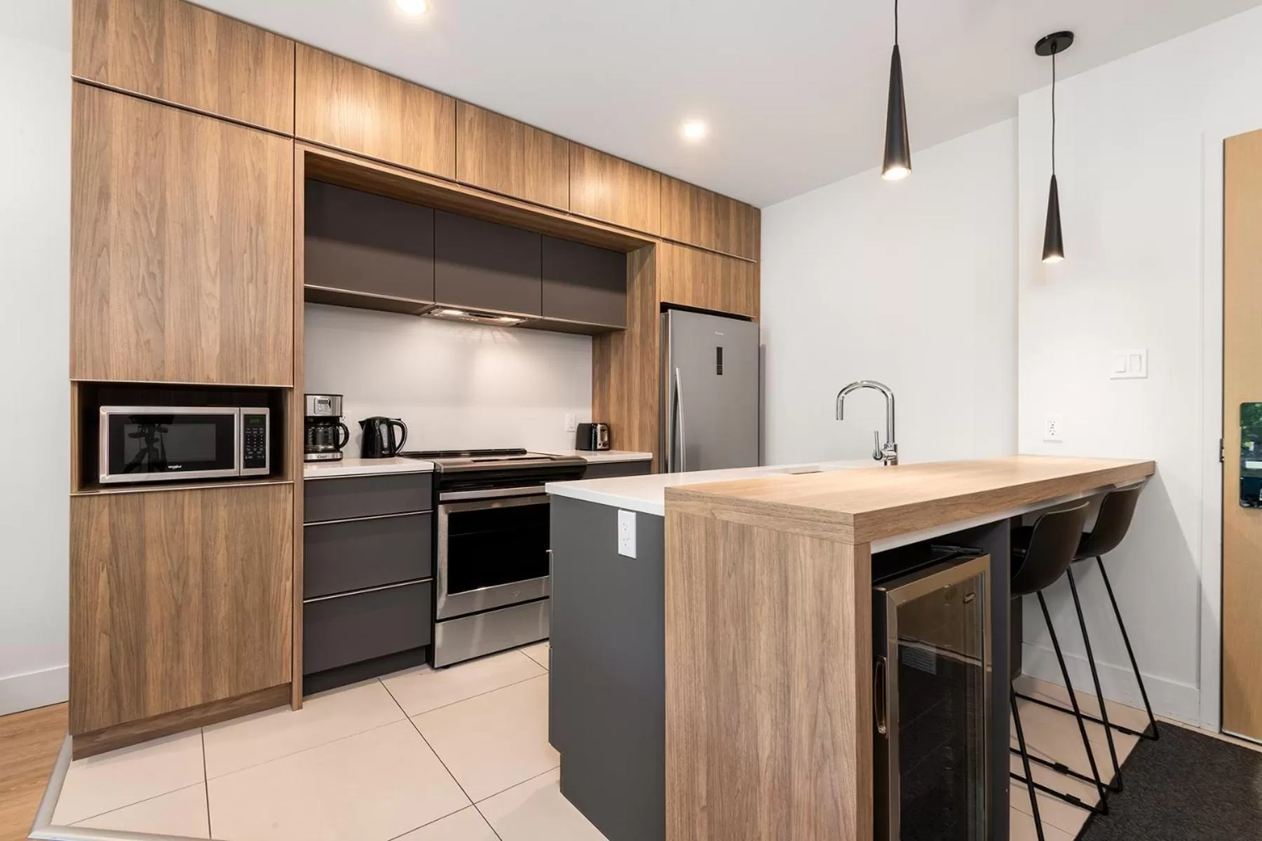 Kitchen or kitchenette, Kitchen/Kitchenette in Appartements au Massif - Les Caches de la Grande Pointe - Ski, Vélo, Plein-air