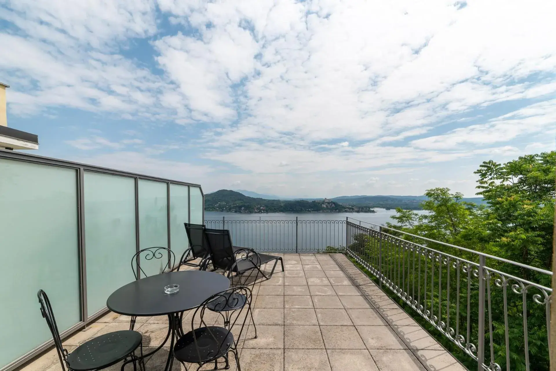 Balcony/Terrace in Hotel Ristorante San Carlo