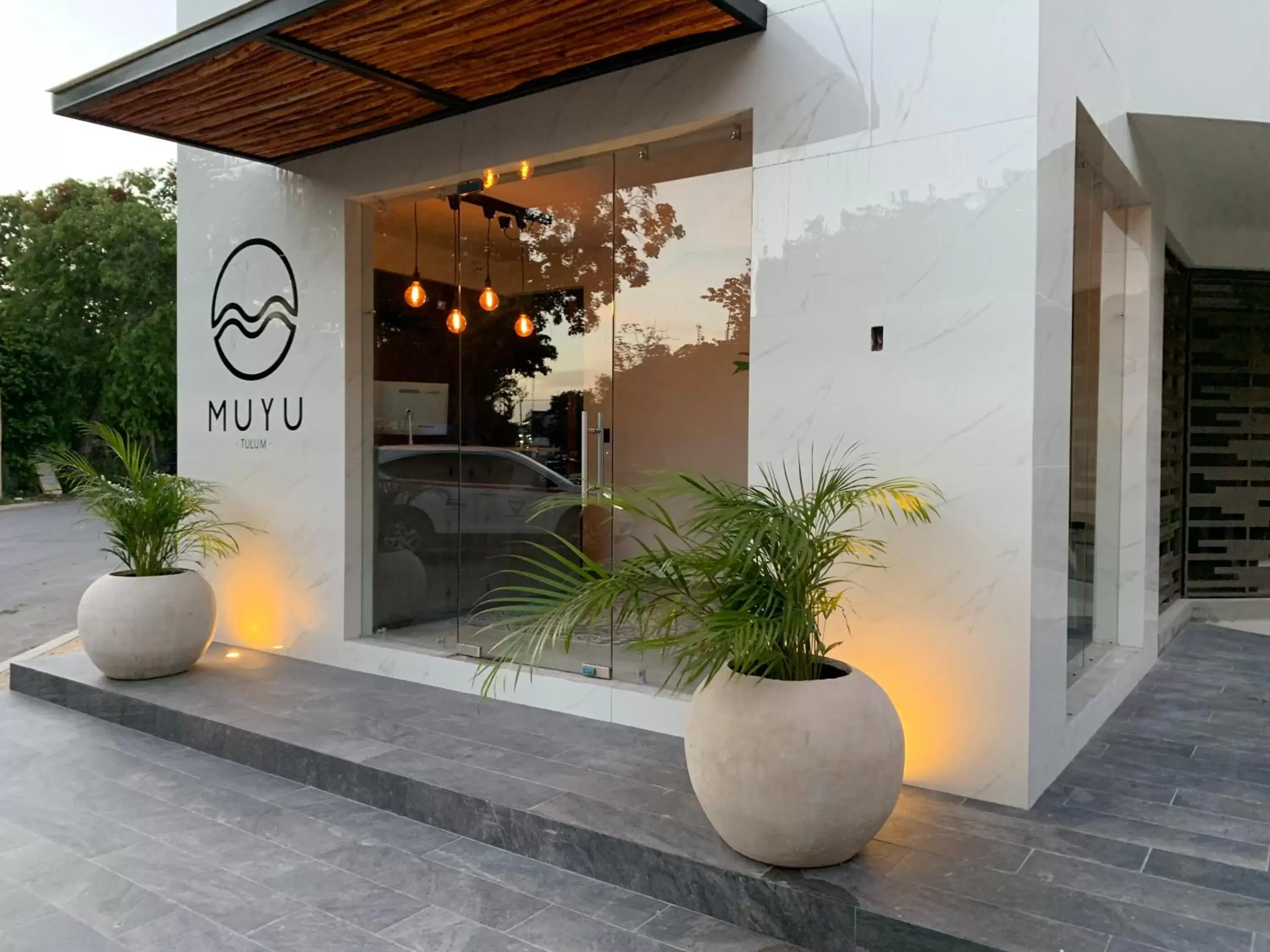 Facade/entrance in Hotel Muyu Tulum