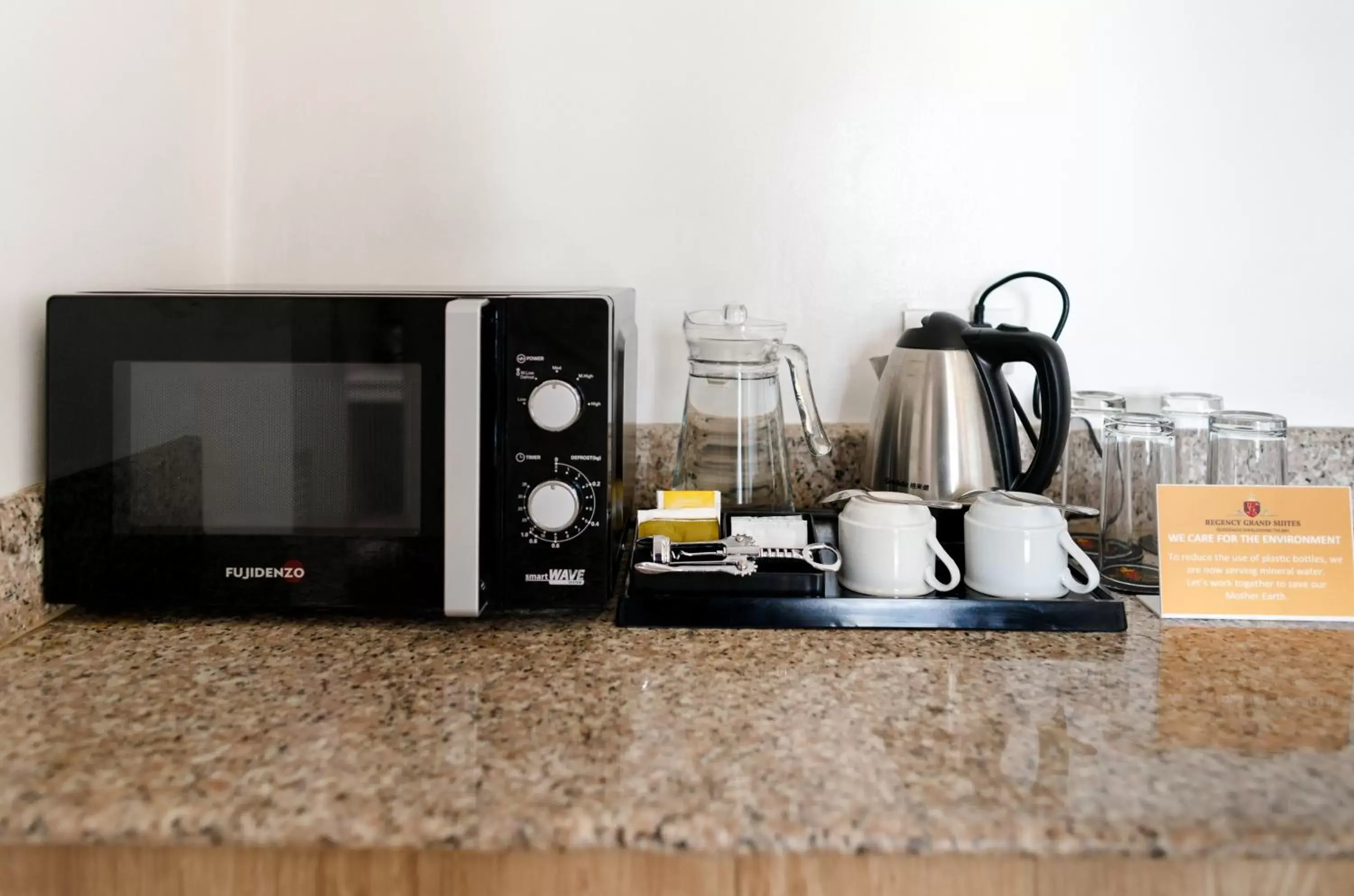 Coffee/tea facilities in Regency Grand Suites