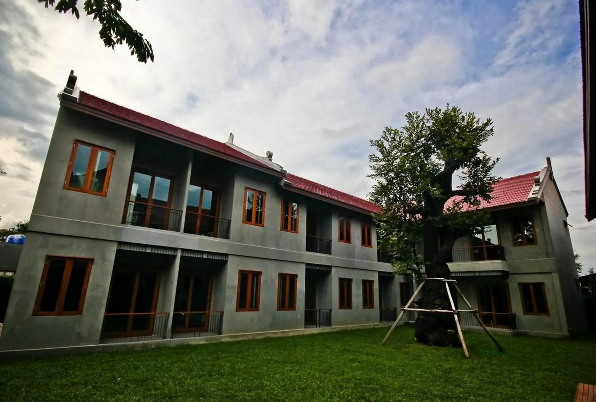 Garden, Property Building in Chu Hotel