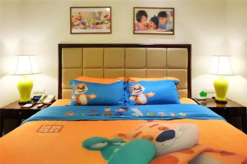 Bed in Ramada Plaza Optics Valley Hotel Wuhan (Best of Ramada Worldwide)