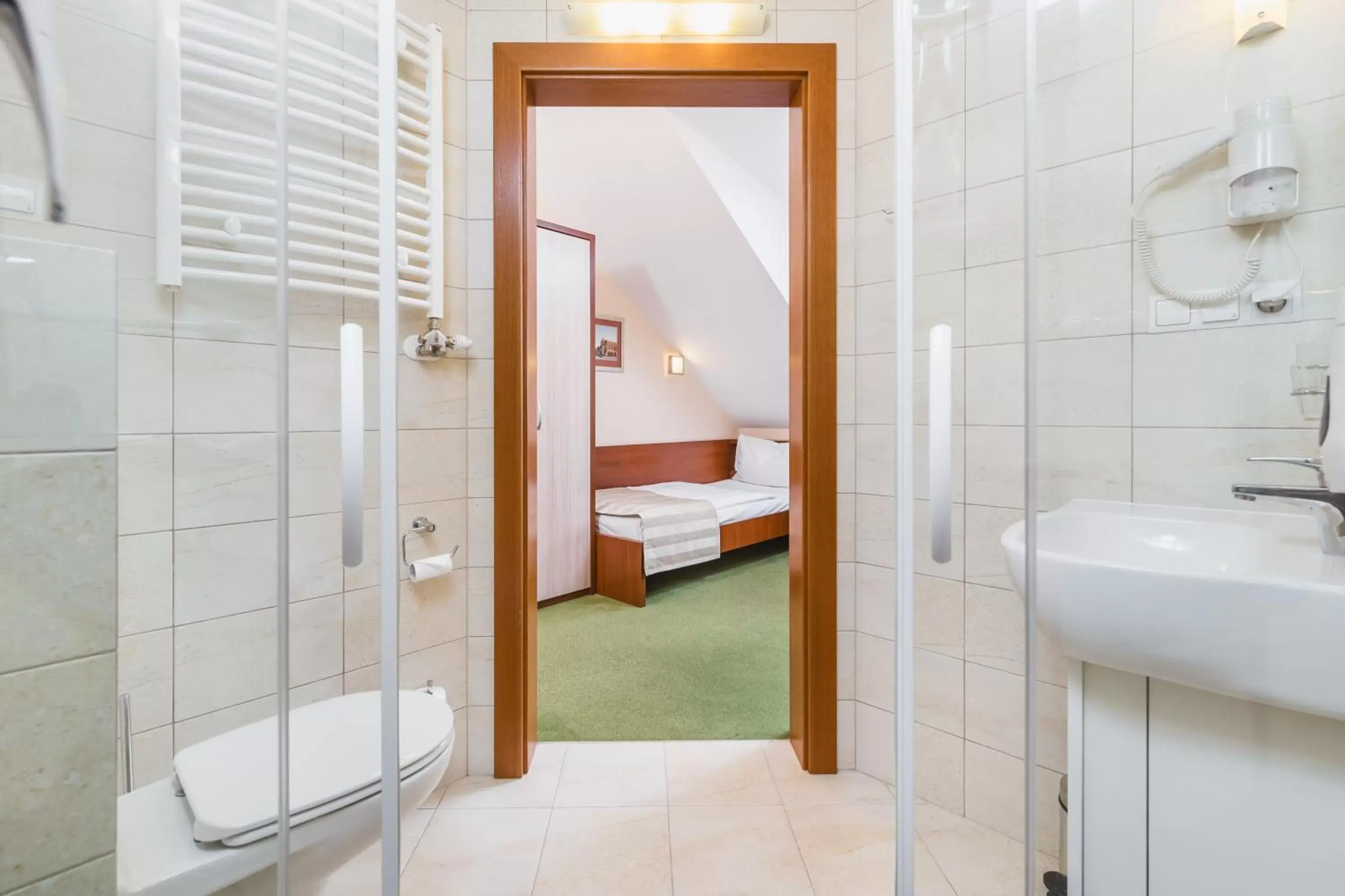 Bathroom in Domus Mater Hotel