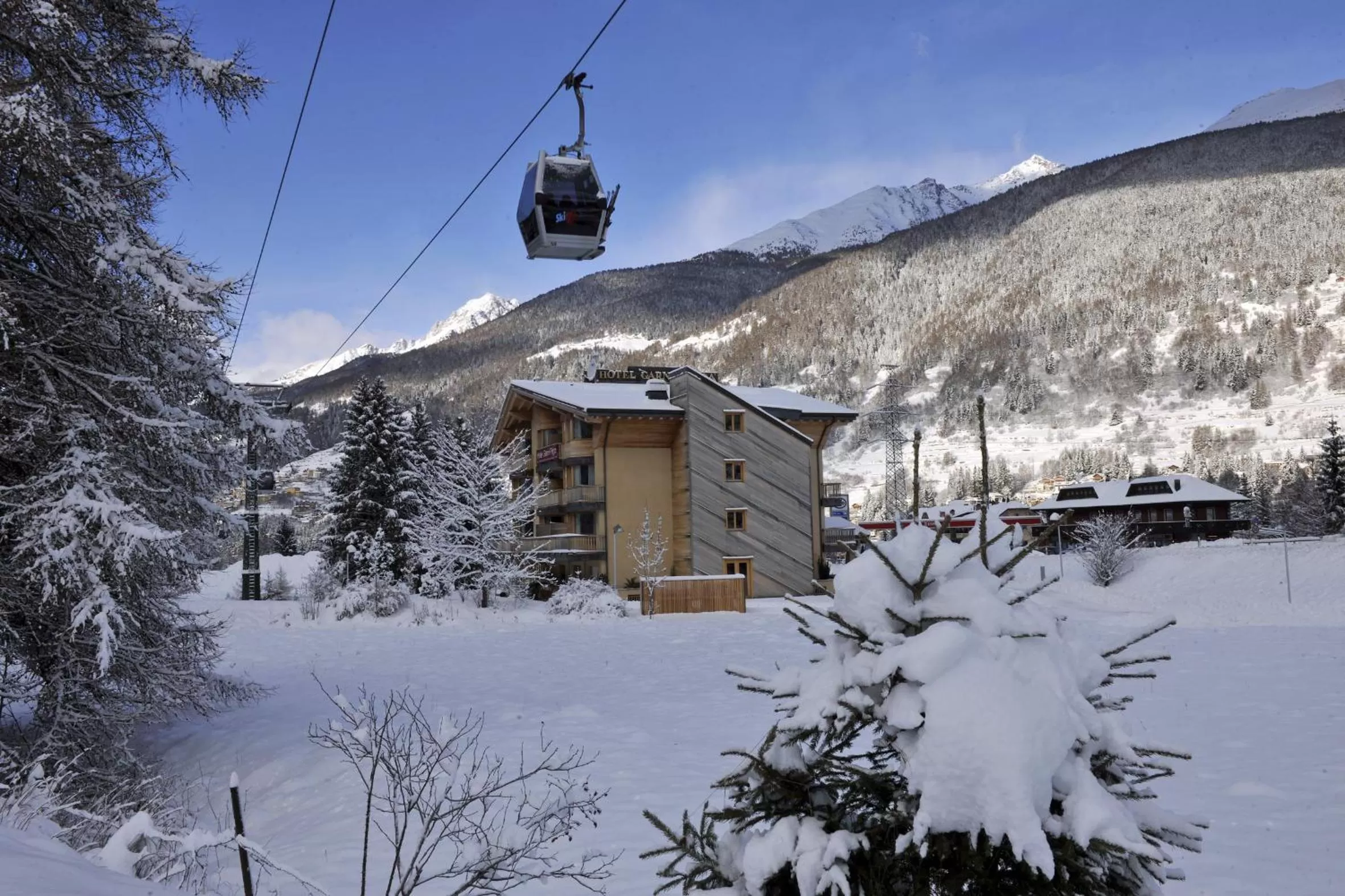 Facade/entrance in Hotel Garni Pegrà