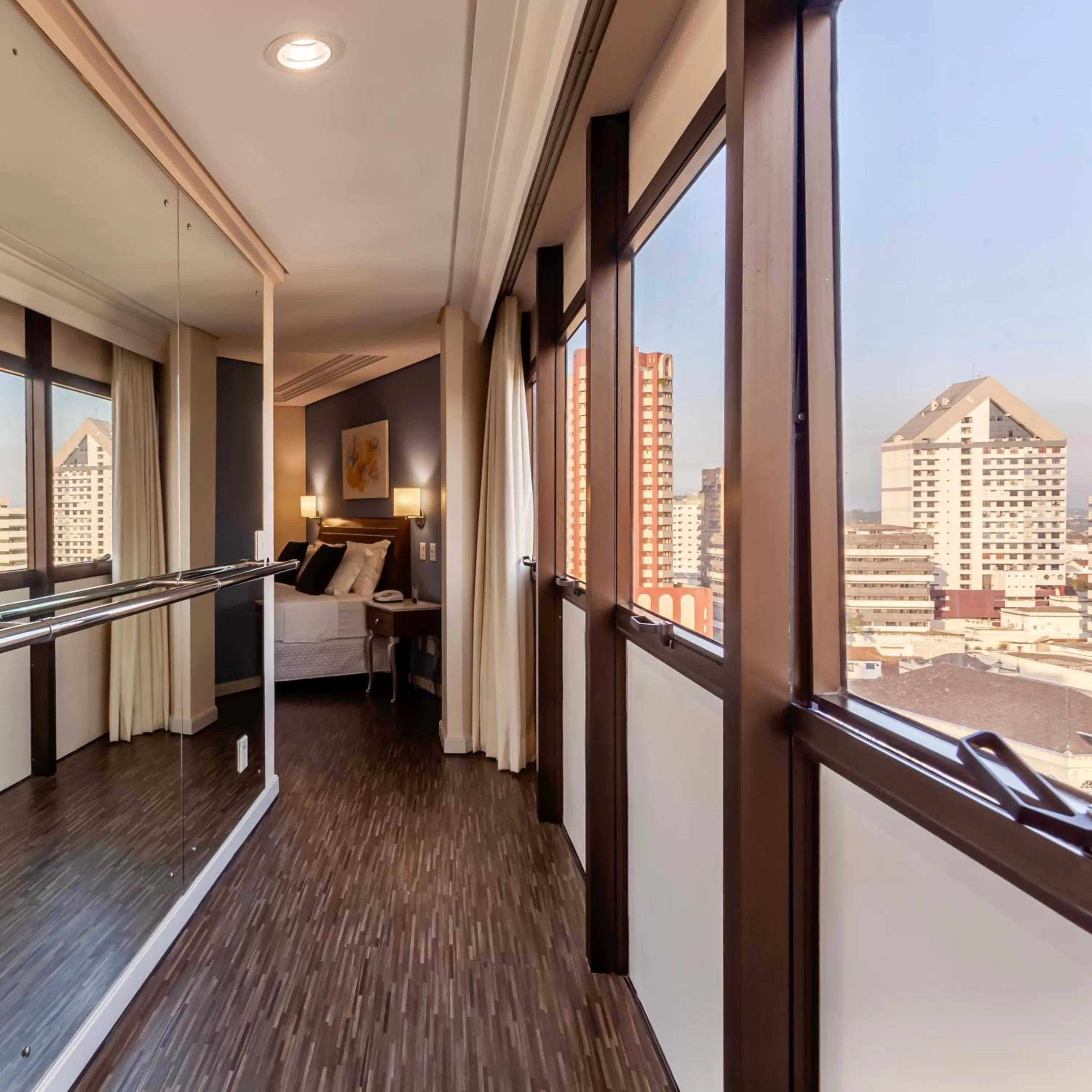 City view in Blue Tree Towers Joinville