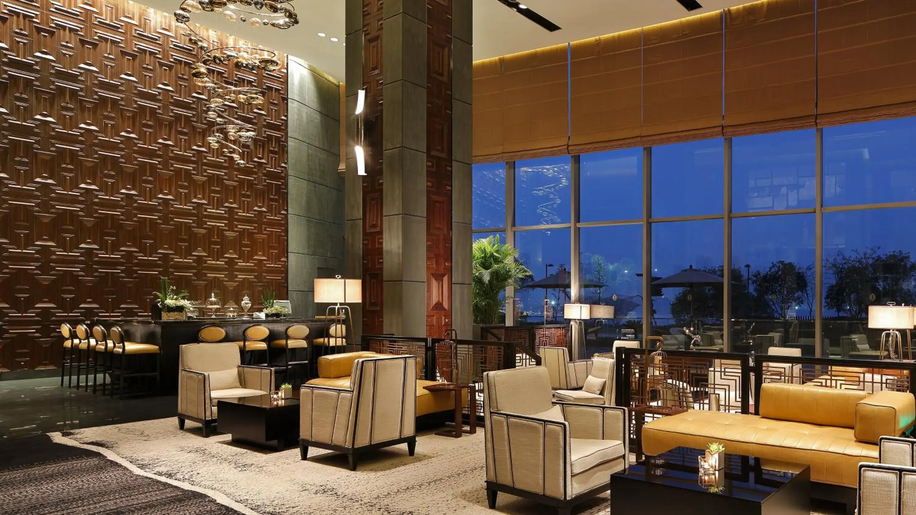 Lounge or bar, Restaurant/Places to Eat in InterContinental Changsha, an IHG Hotel