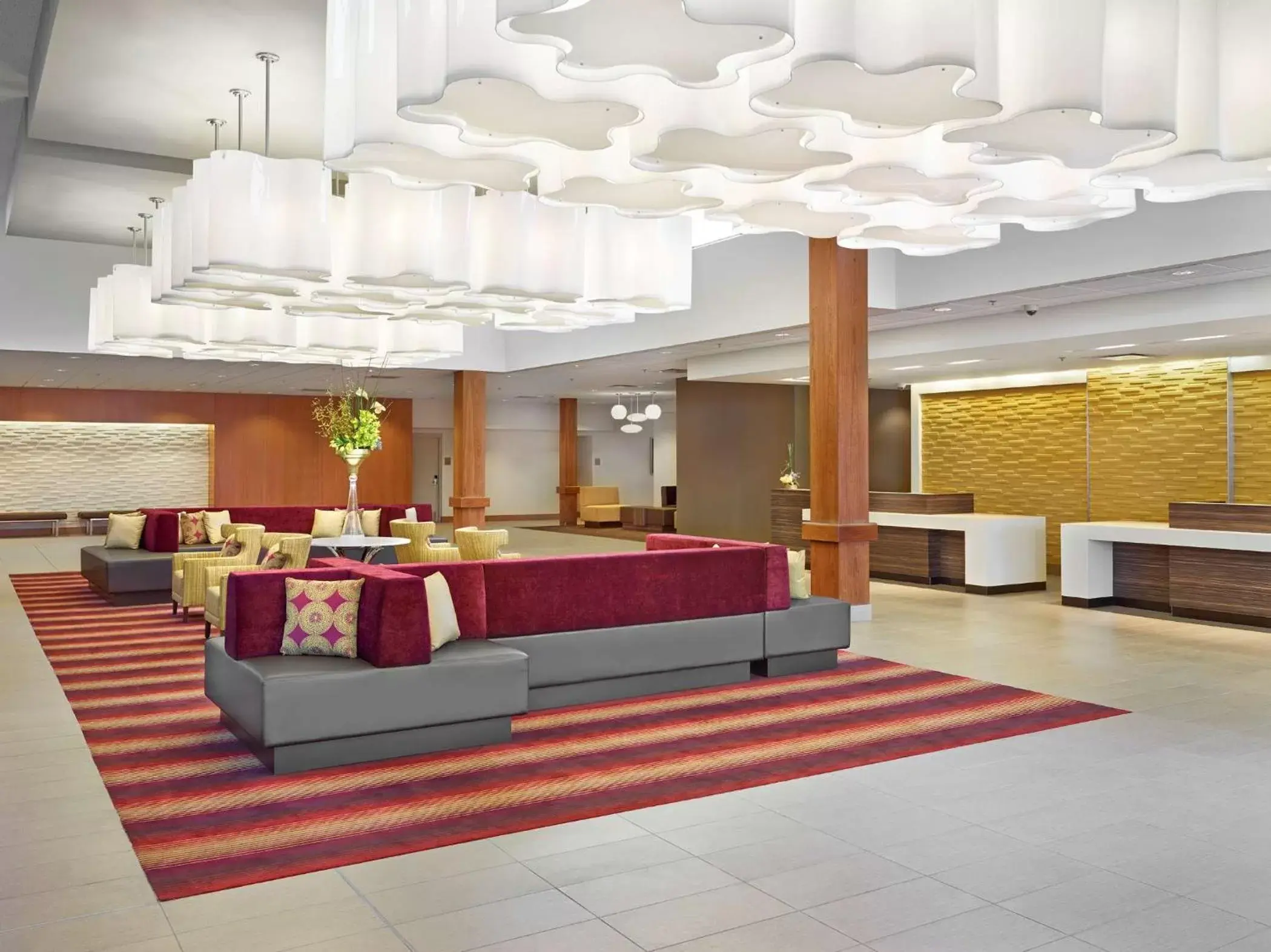 Lobby or reception, Lobby/Reception in DoubleTree by Hilton West Edmonton