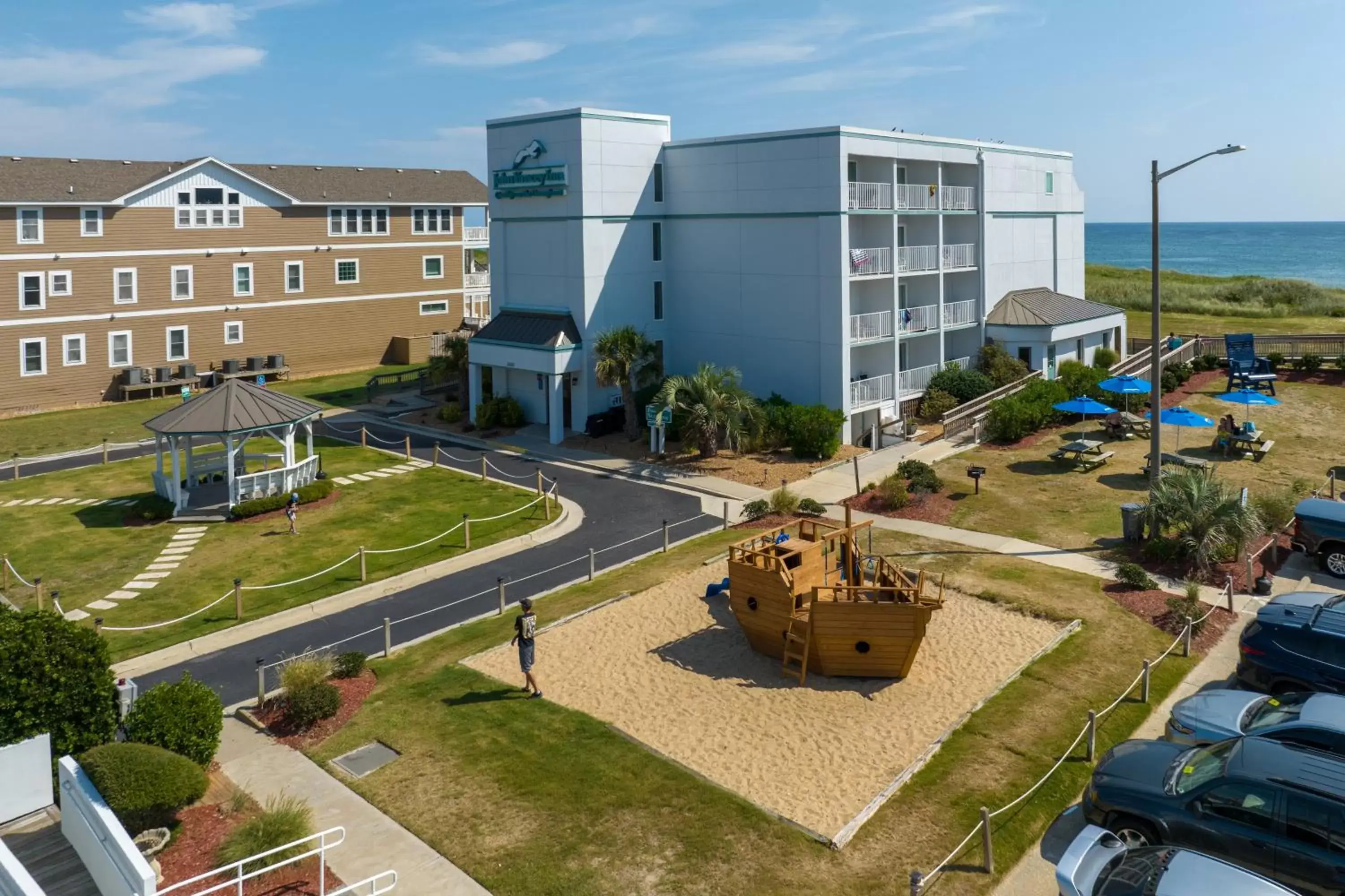 Children play ground, Property Building in John Yancey Oceanfront Inn