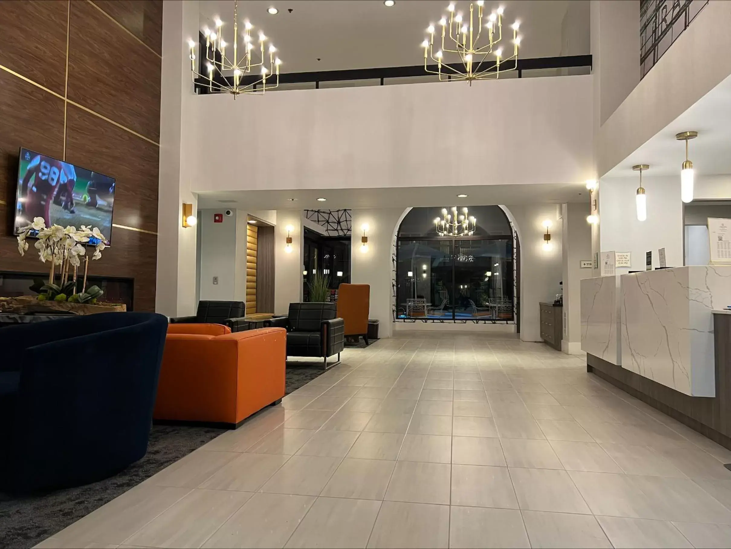 Lobby/Reception in La Quinta by Wyndham San Francisco Airport West
