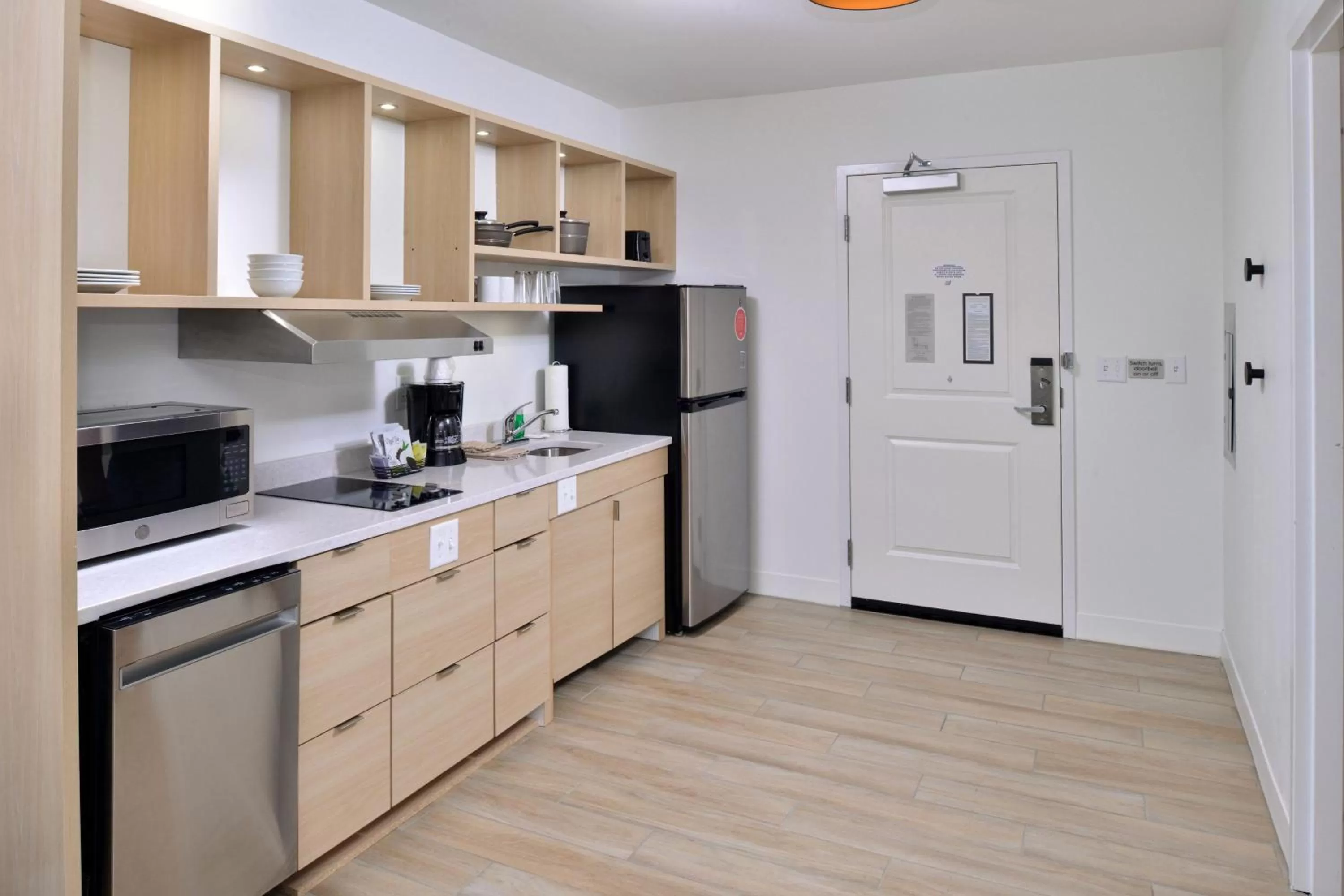 Kitchen or kitchenette in TownePlace Suites by Marriott Asheville Downtown