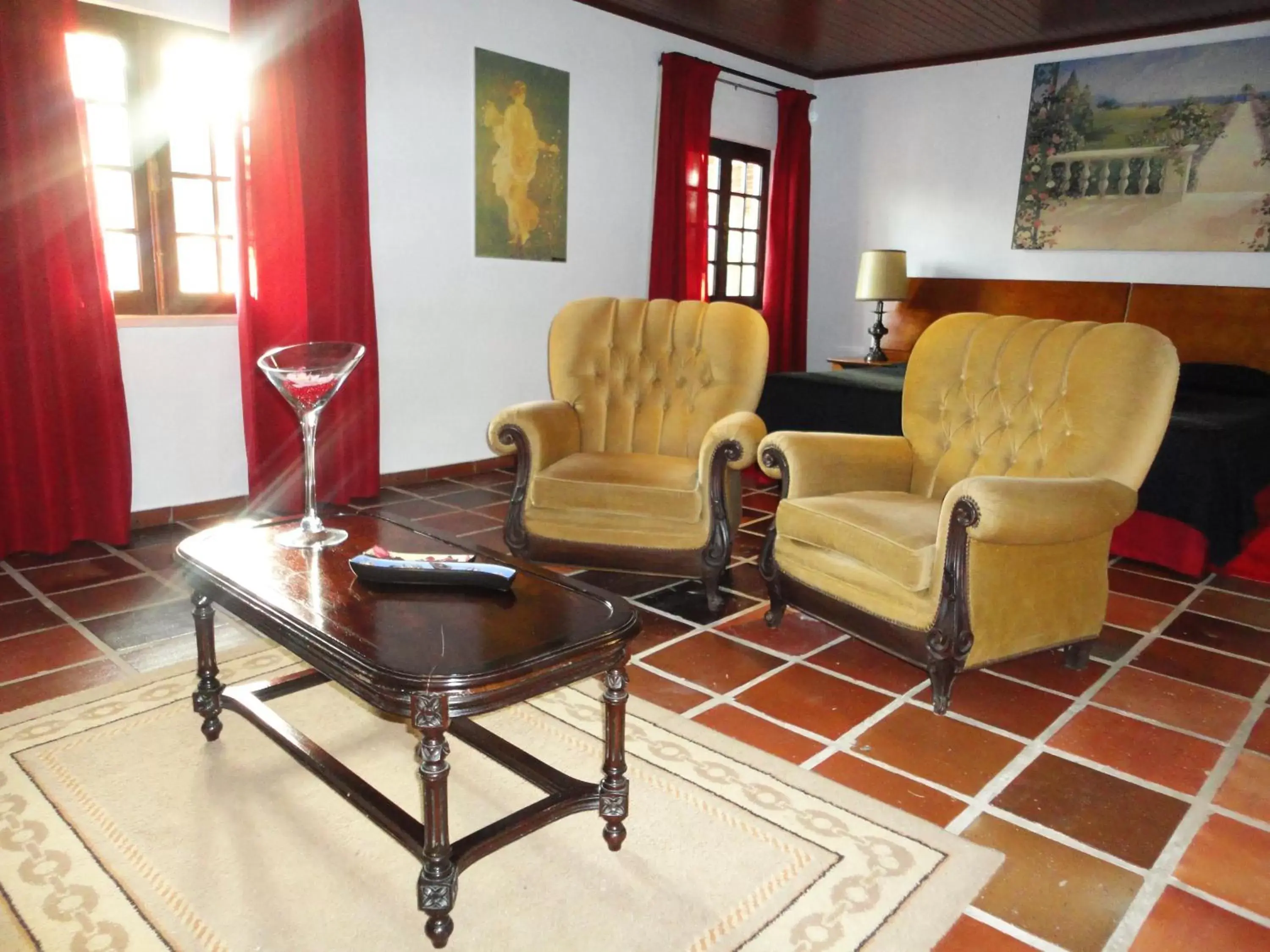 Living room, Seating Area in Hotel Rural A Coutada