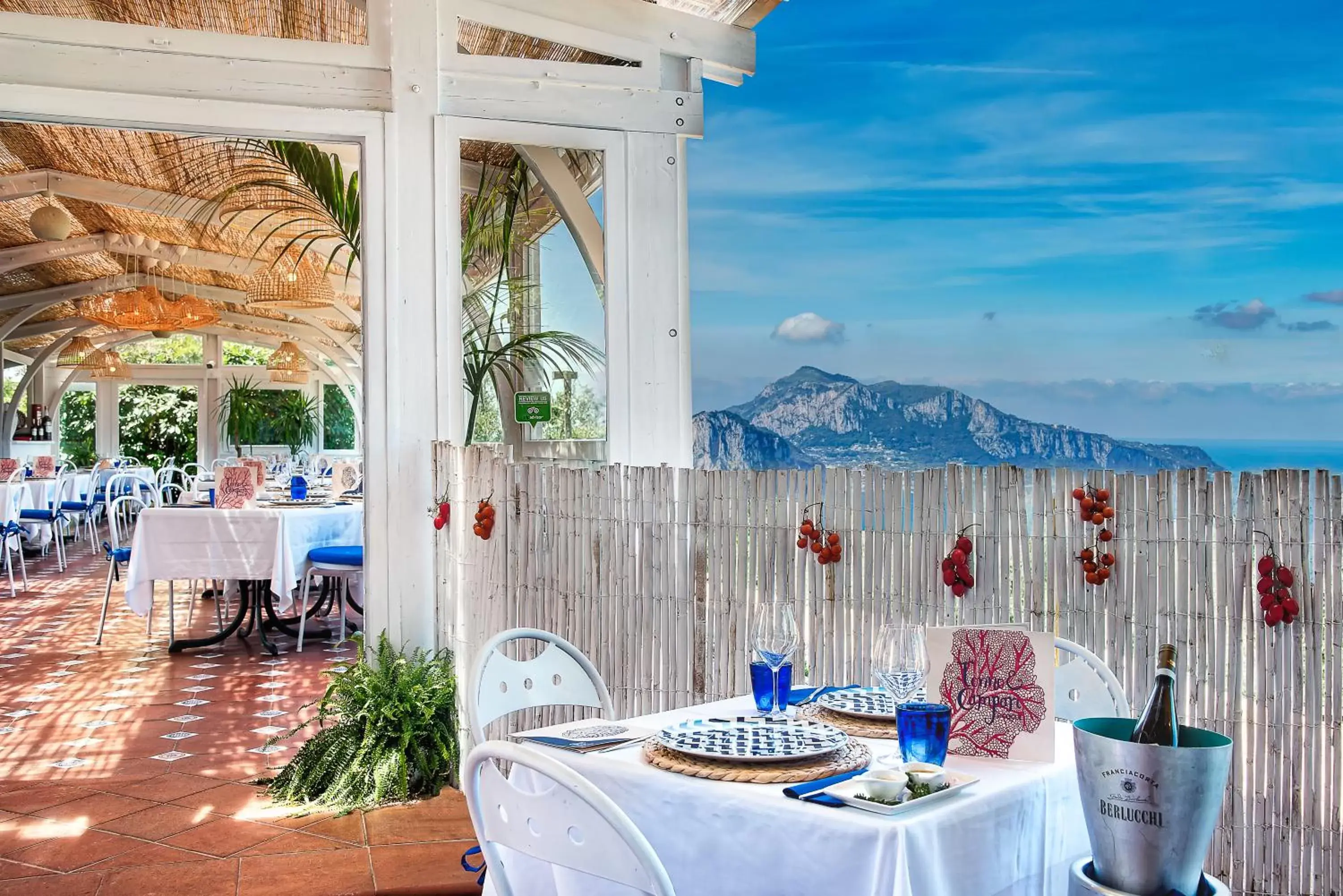 Restaurant/Places to Eat in Gocce Di Capri Resort