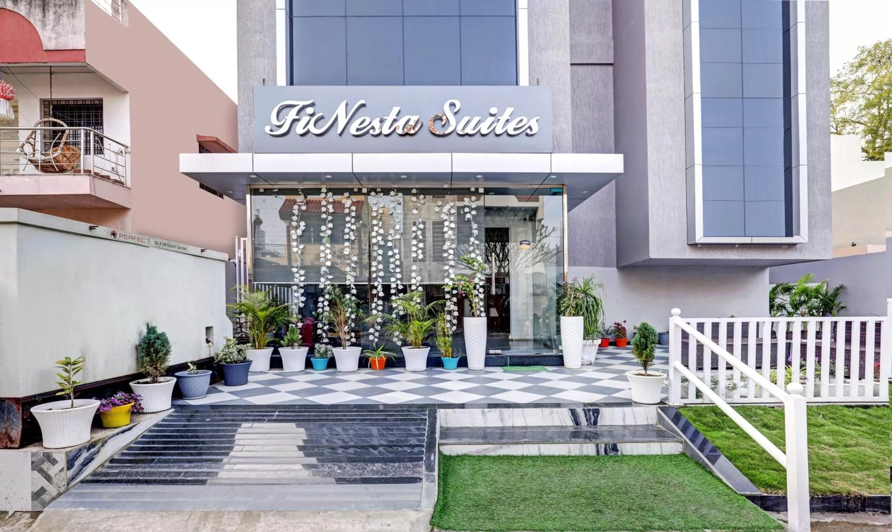 Property building in Treebo Finesta Suites, Nagpur Airport