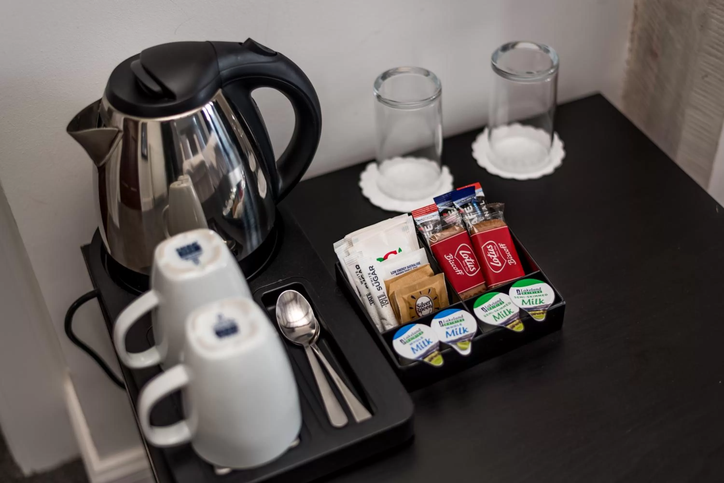 Coffee/tea facilities in Grey Harlings Rooms