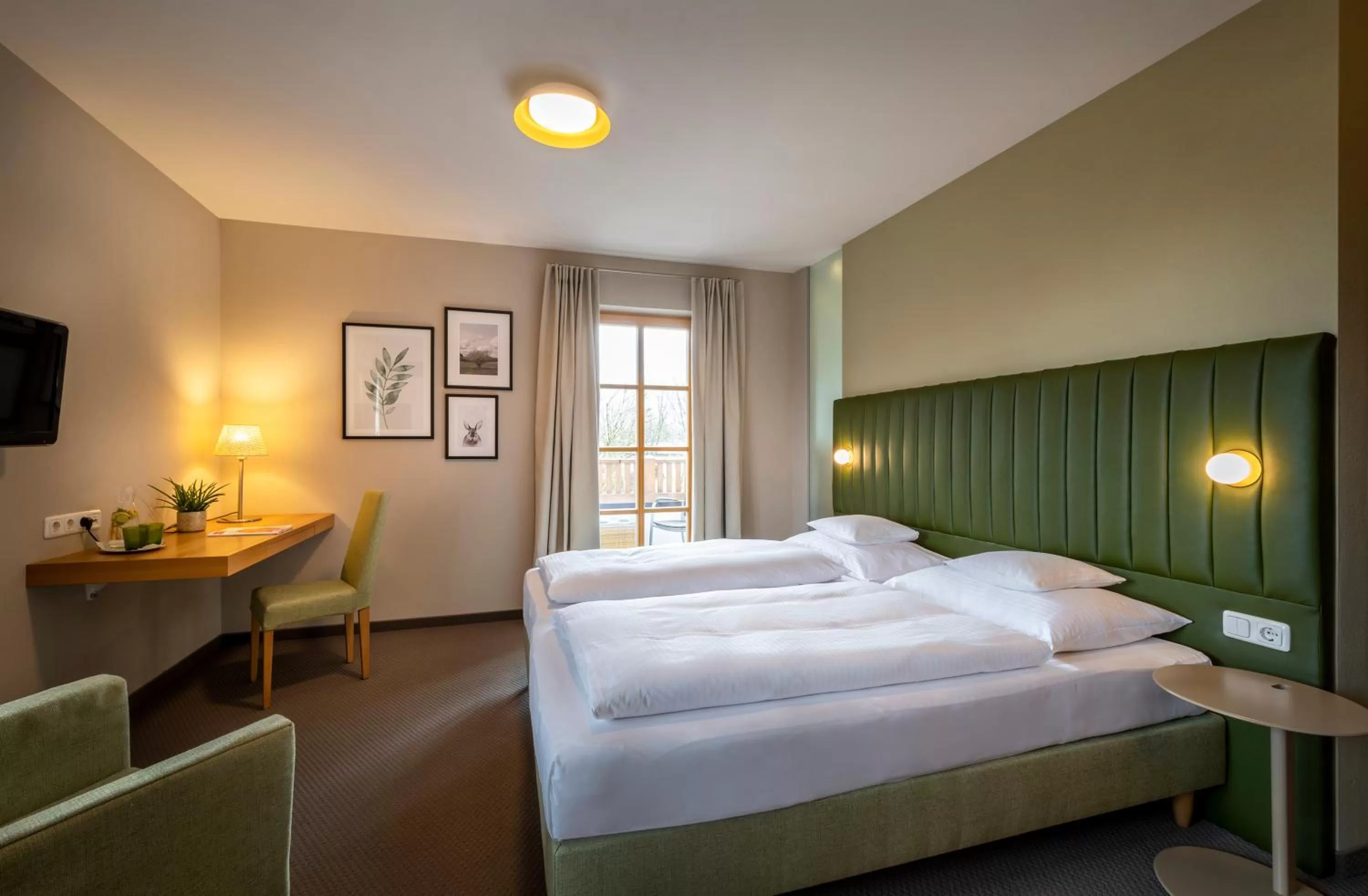 Bedroom, Bed in Landhaus Tanner