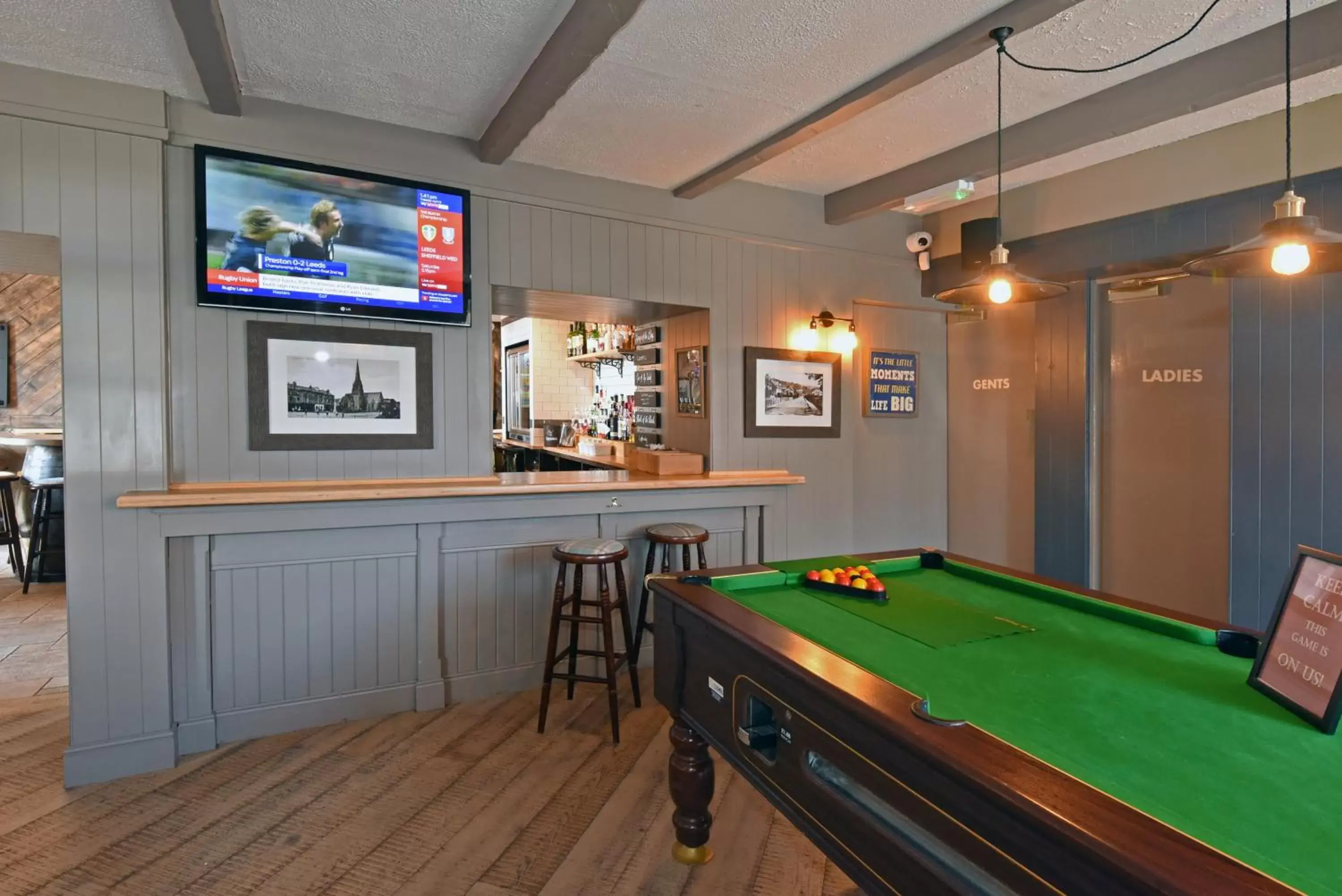 Game Room, Billiards in Ardencaple Hotel by Greene King Inns