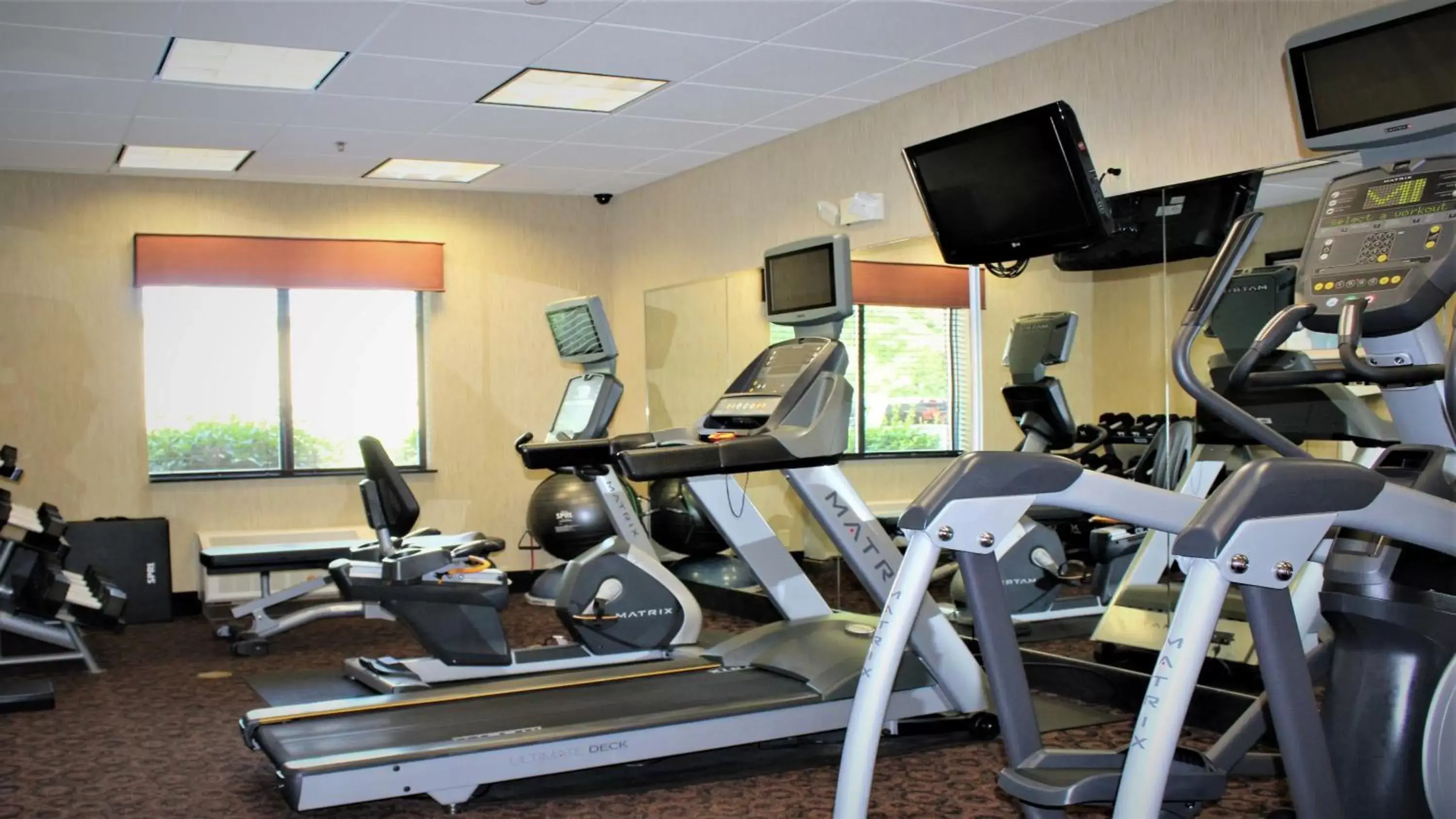 Fitness centre/facilities, Fitness Center/Facilities in Holiday Inn Express Hotels & Suites Rockingham West, an IHG Hotel