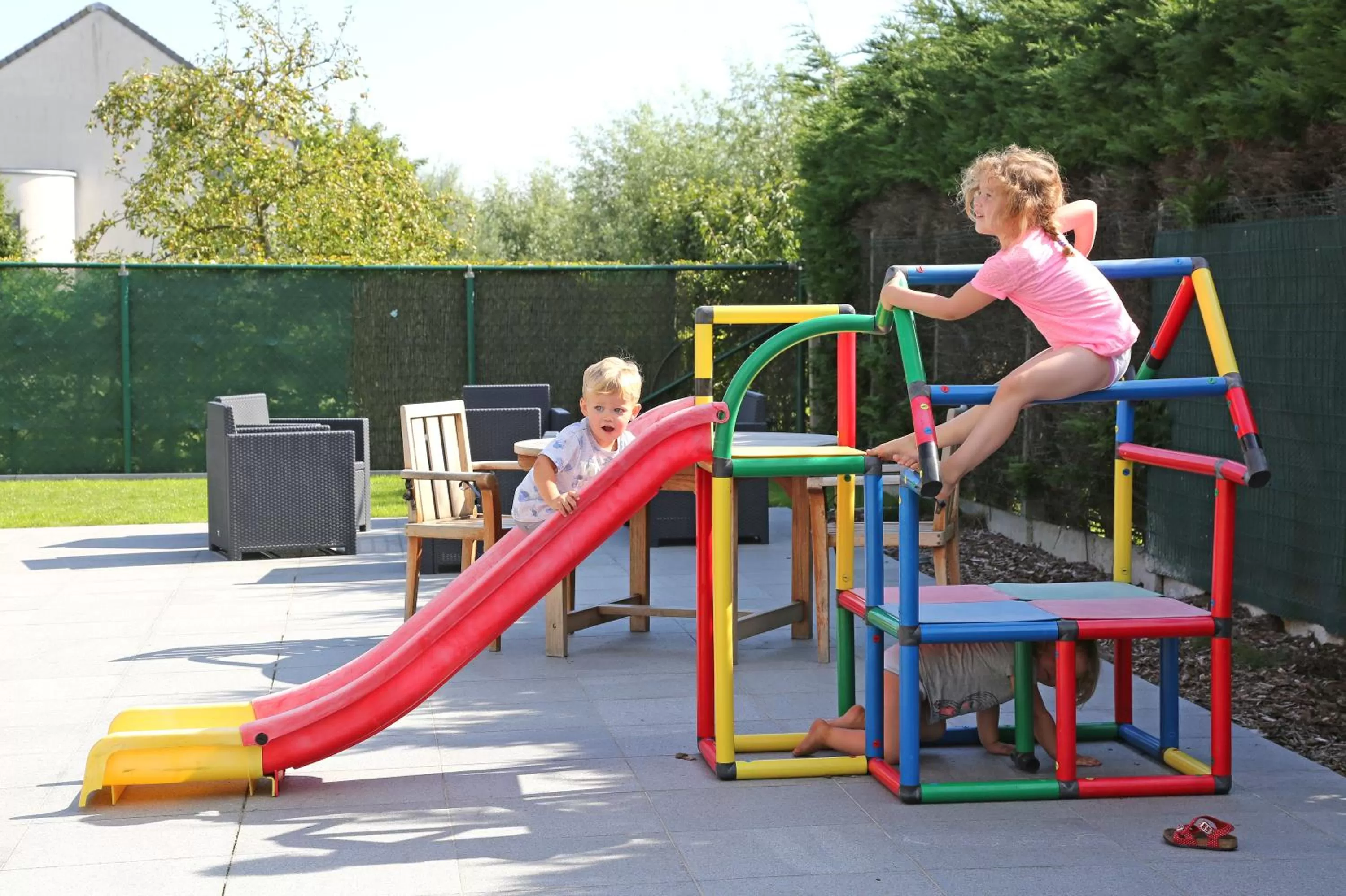 Garden view in Logies Ternier