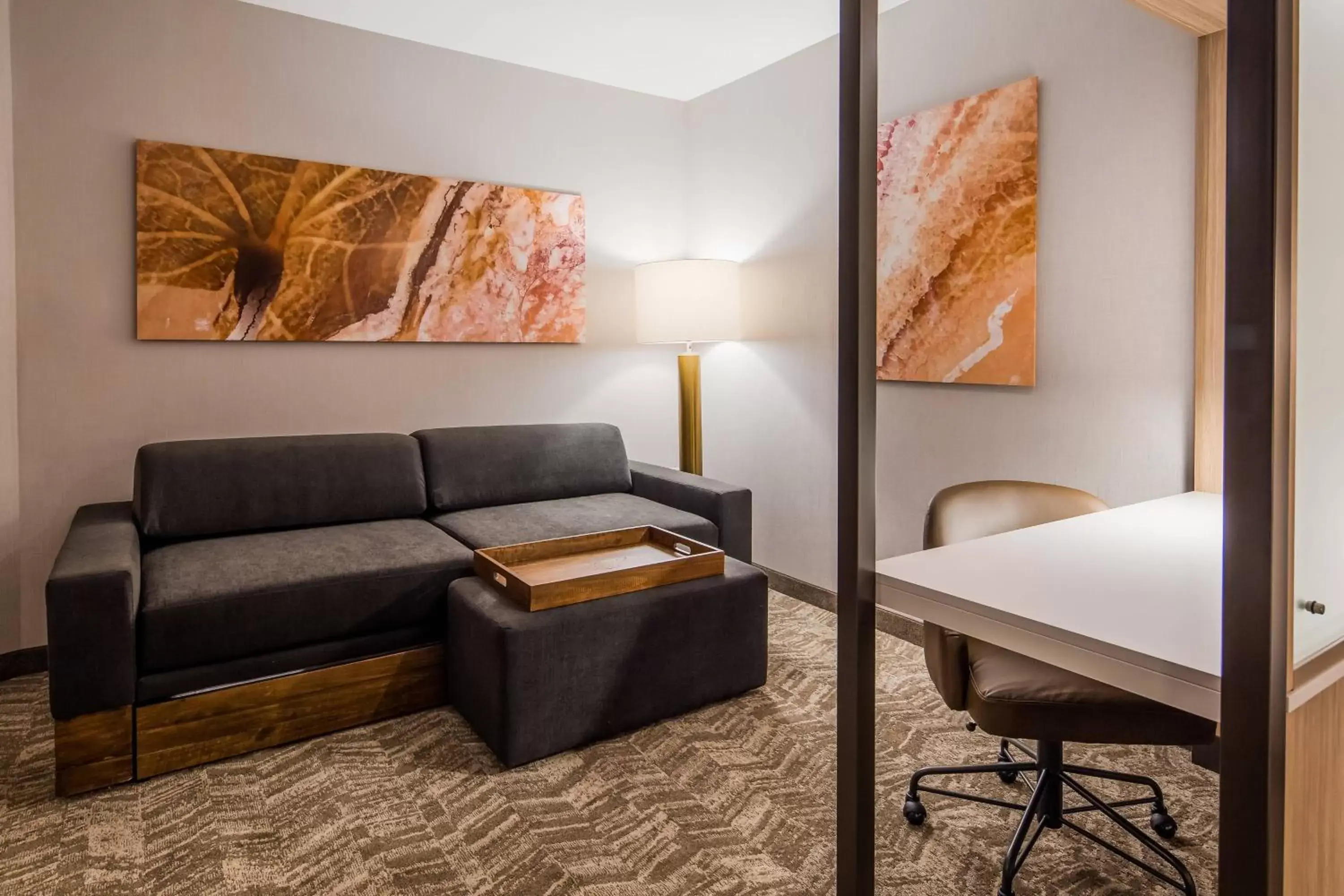 Photo of the whole room, Seating Area in SpringHill Suites by Marriott Chambersburg