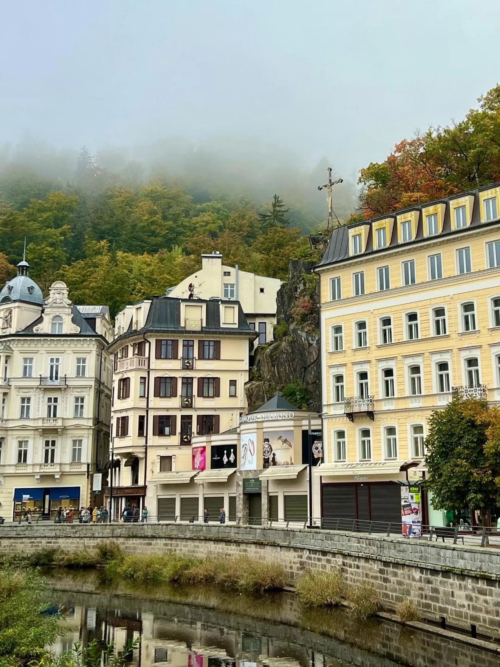 Natural landscape in Zlatý Sloup