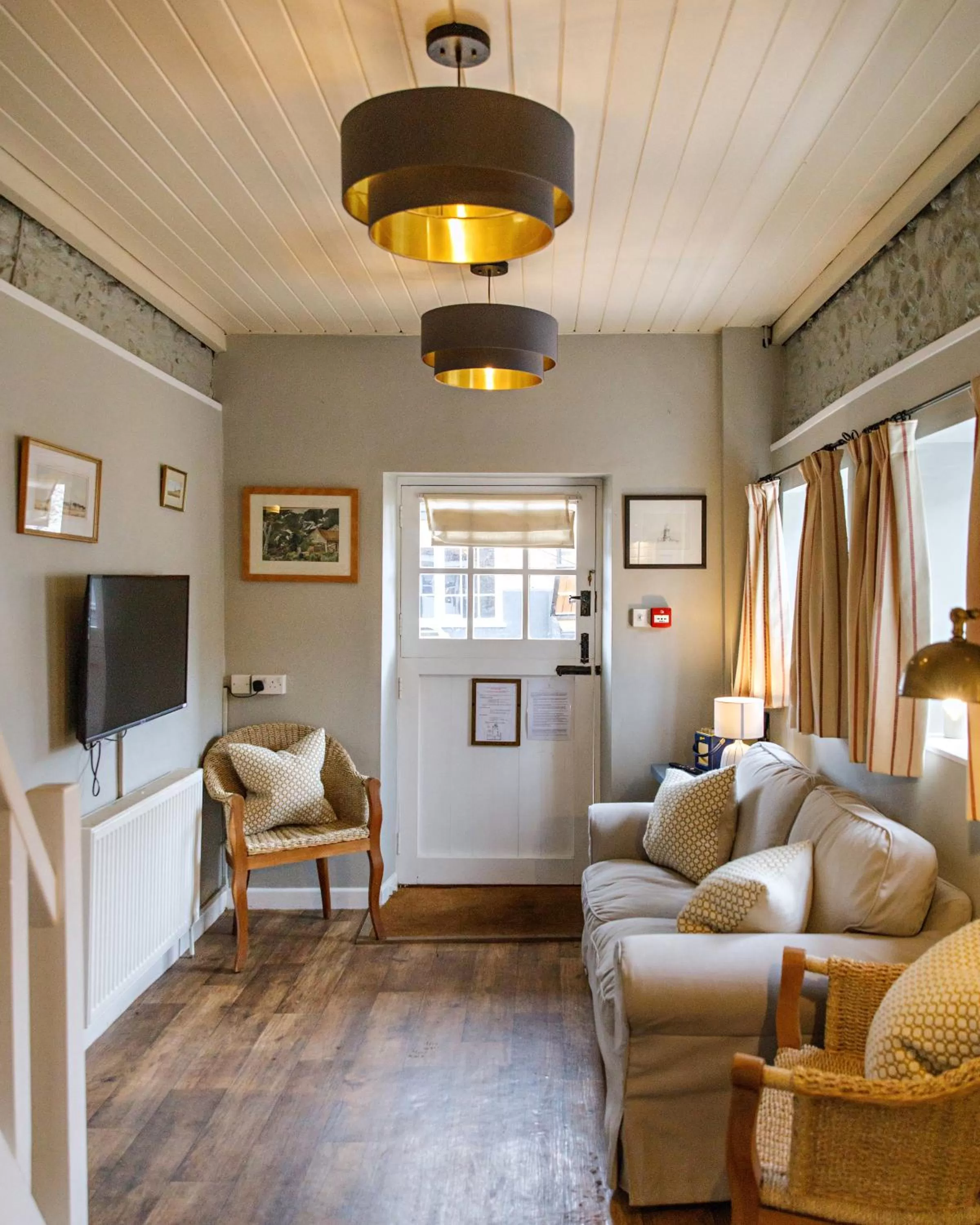 Bedroom, Seating Area in Cley Windmill