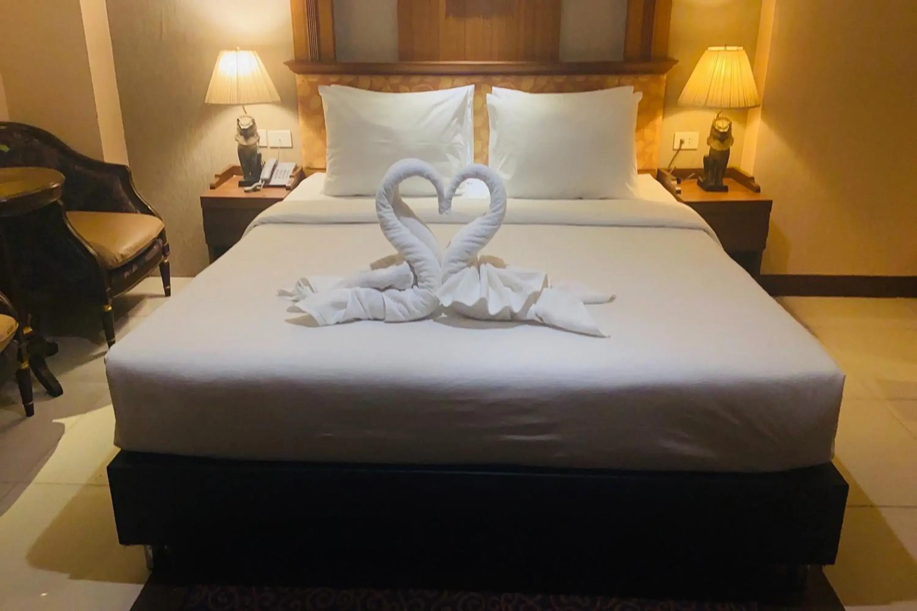 Bedroom, Bed in Kim Hotel @ Morleng