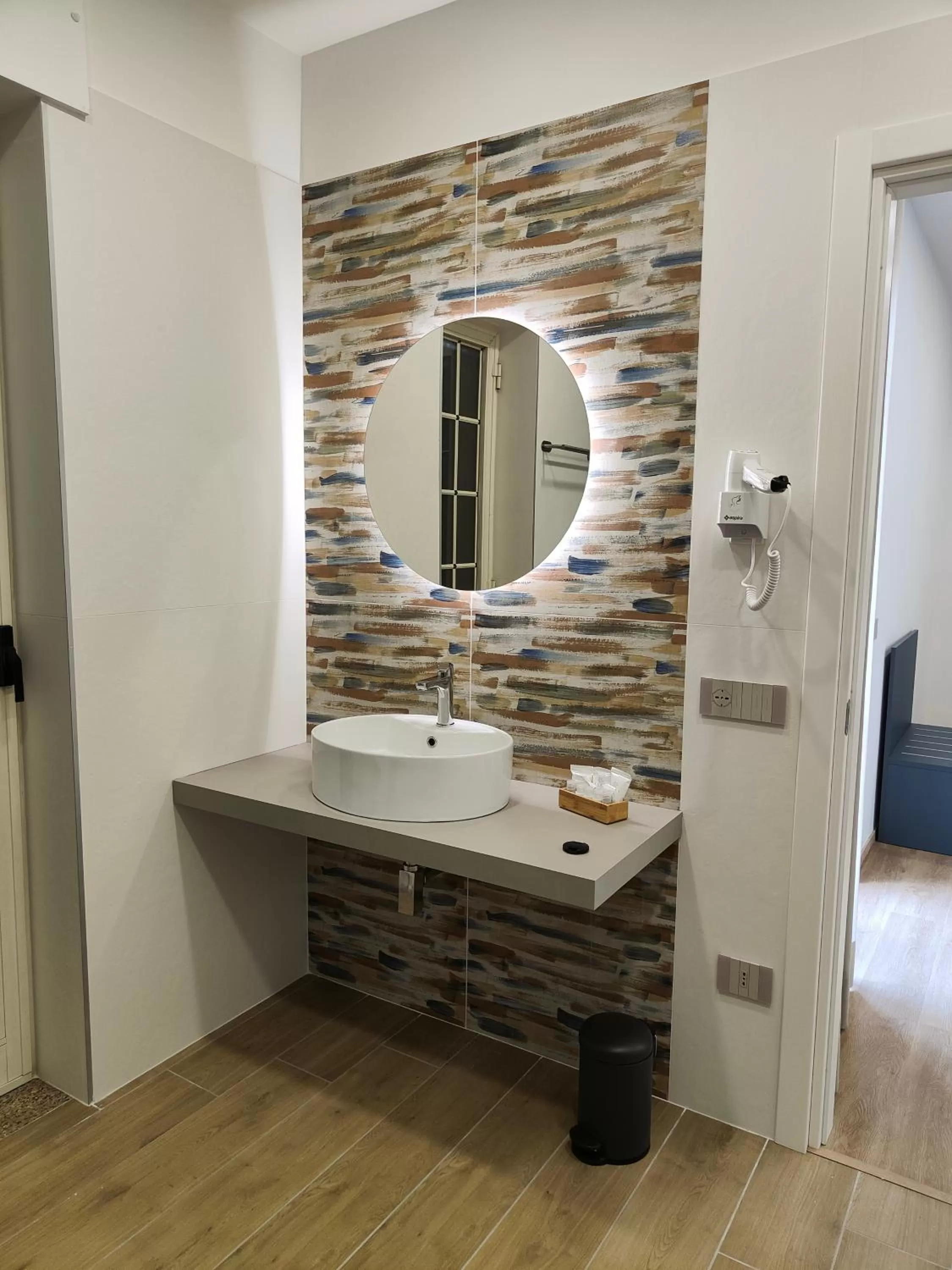 Bathroom in Pompeya Bed and Breakfast