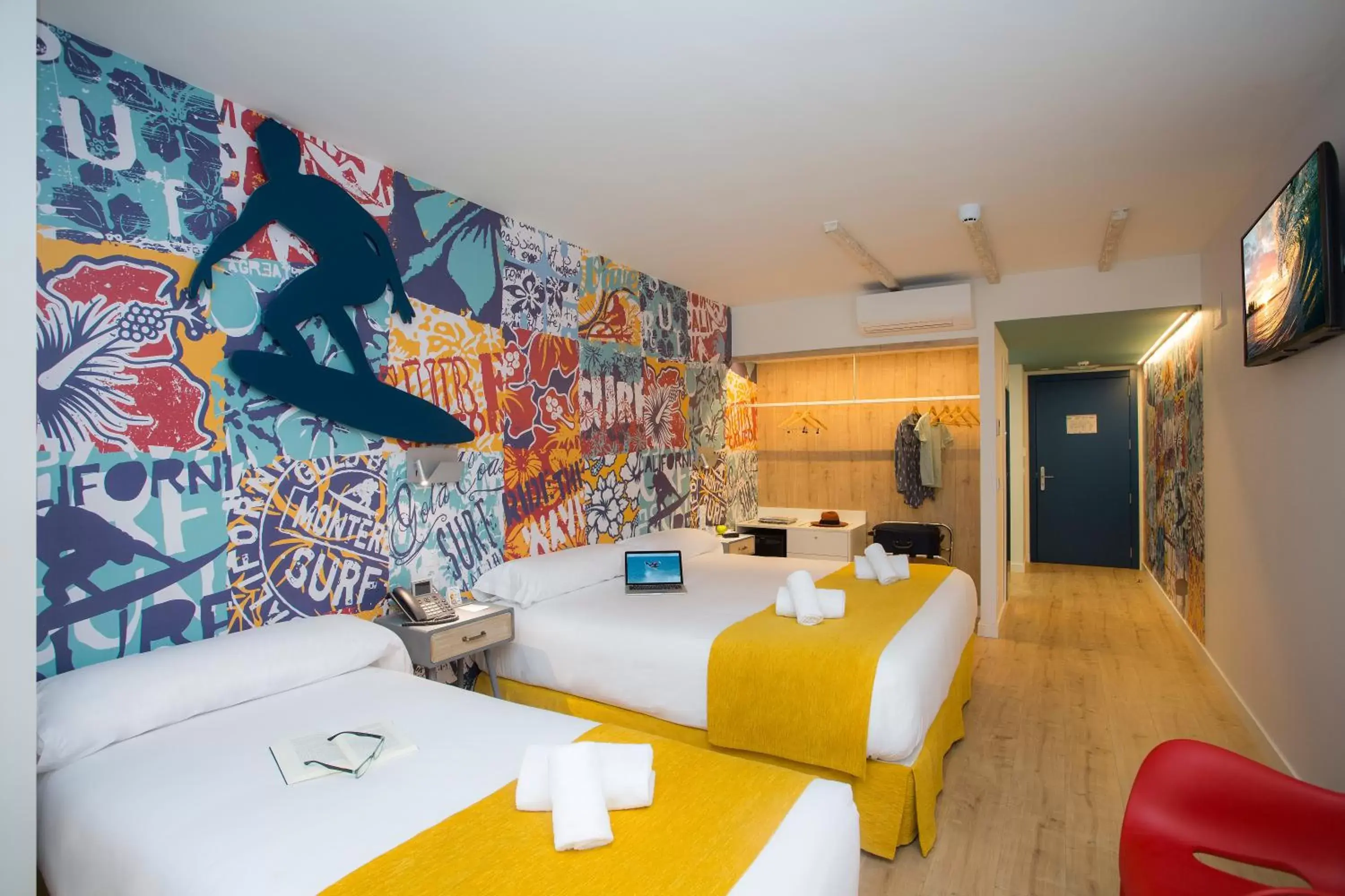 Photo of the whole room, Bed in Casual de las Olas San Sebastián Photo of the whole room, Bed in Casual de las Olas San Sebastián