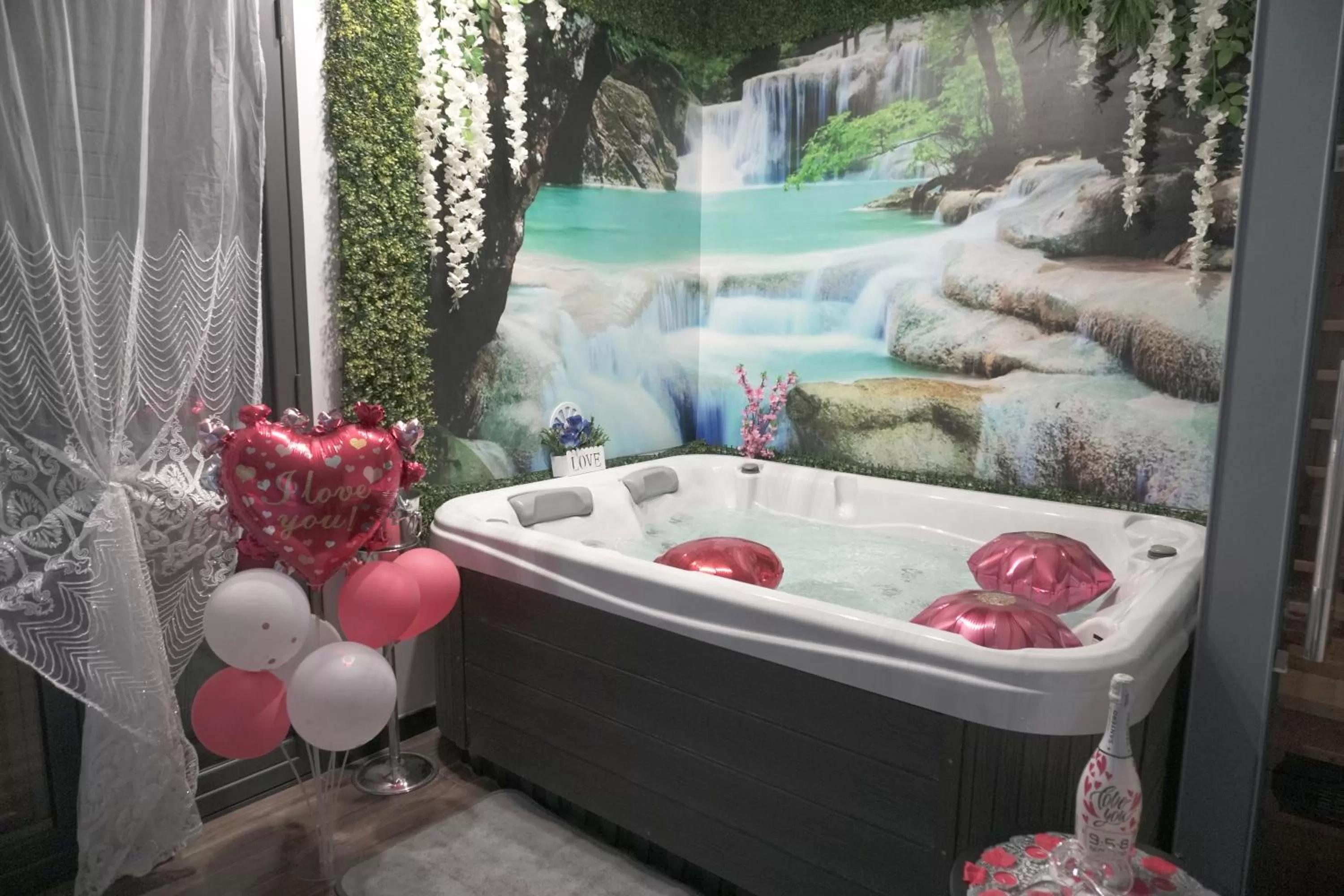 Hot Tub in B&B porta Garibaldi