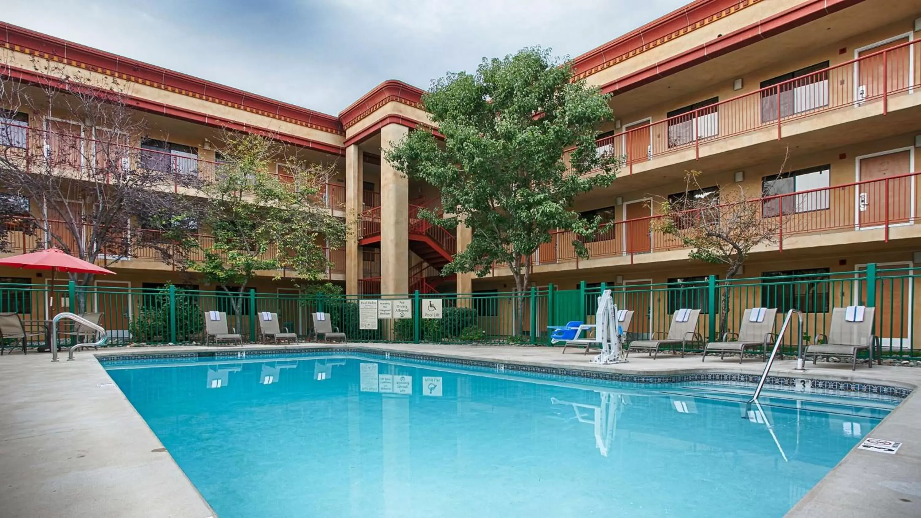 Pool view in Best Western Plus Orchid Hotel & Suites