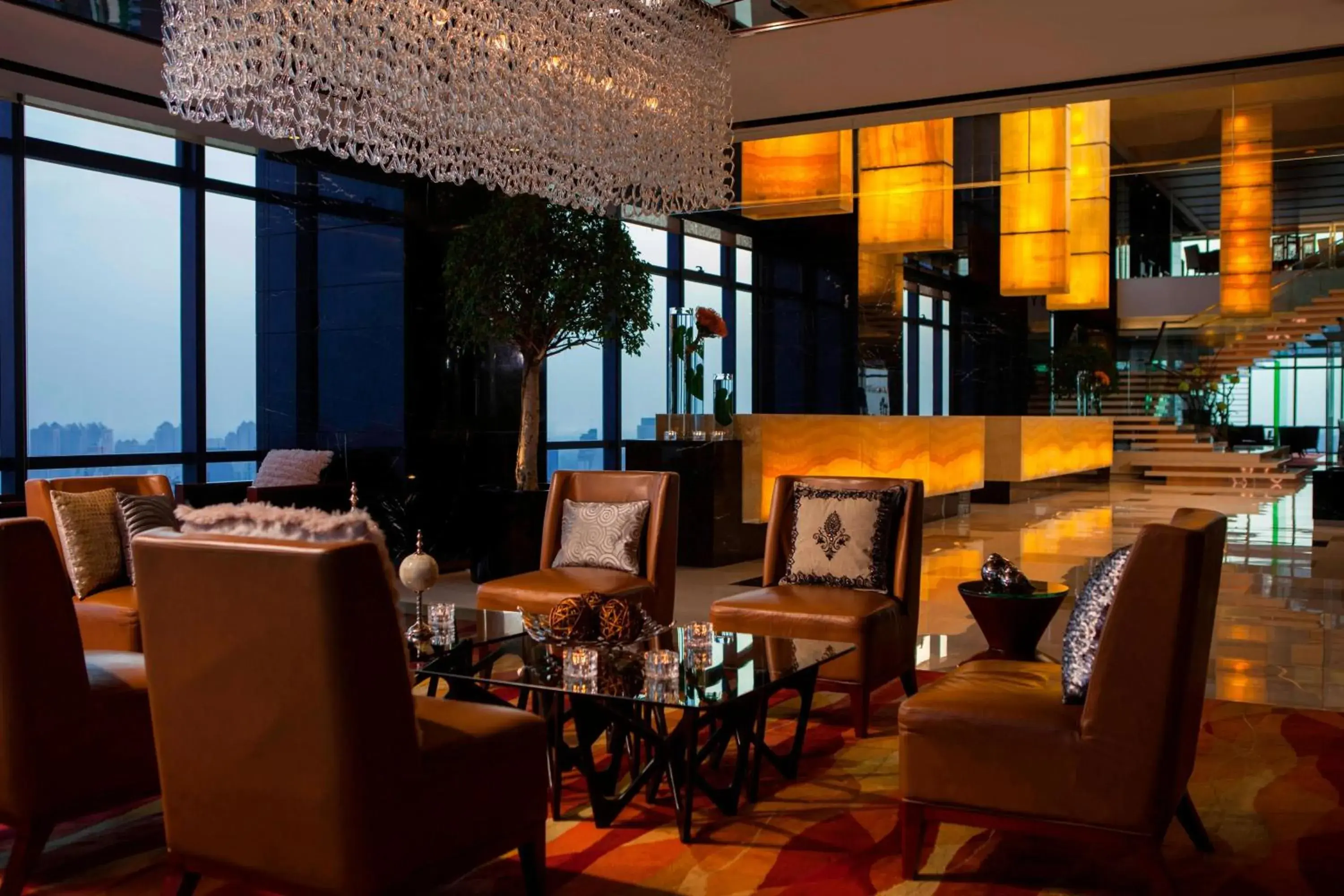Lobby or reception, Restaurant/Places to Eat in Renaissance Shanghai Zhongshan Park Hotel