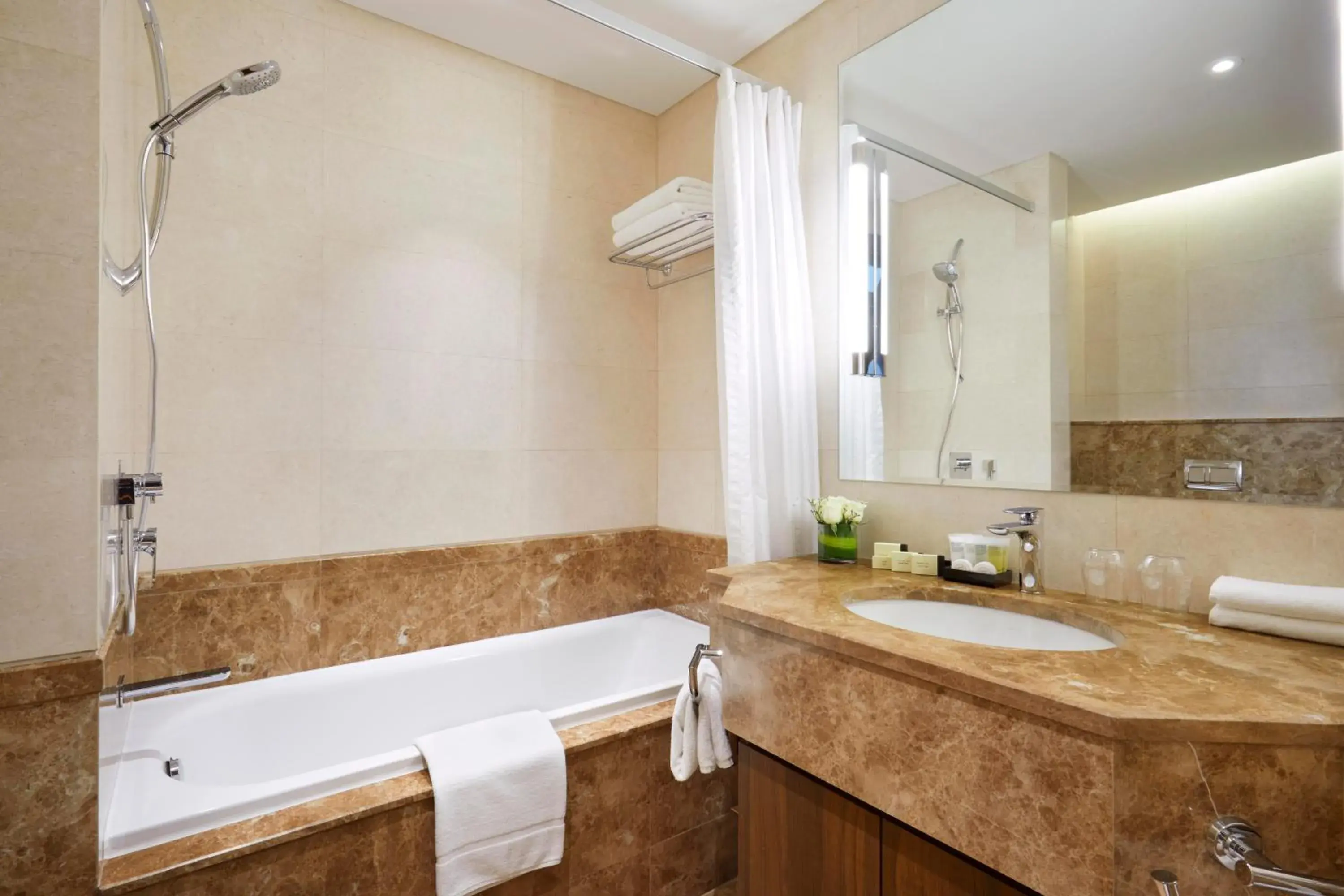 Bathroom in Royal Tulip Muscat