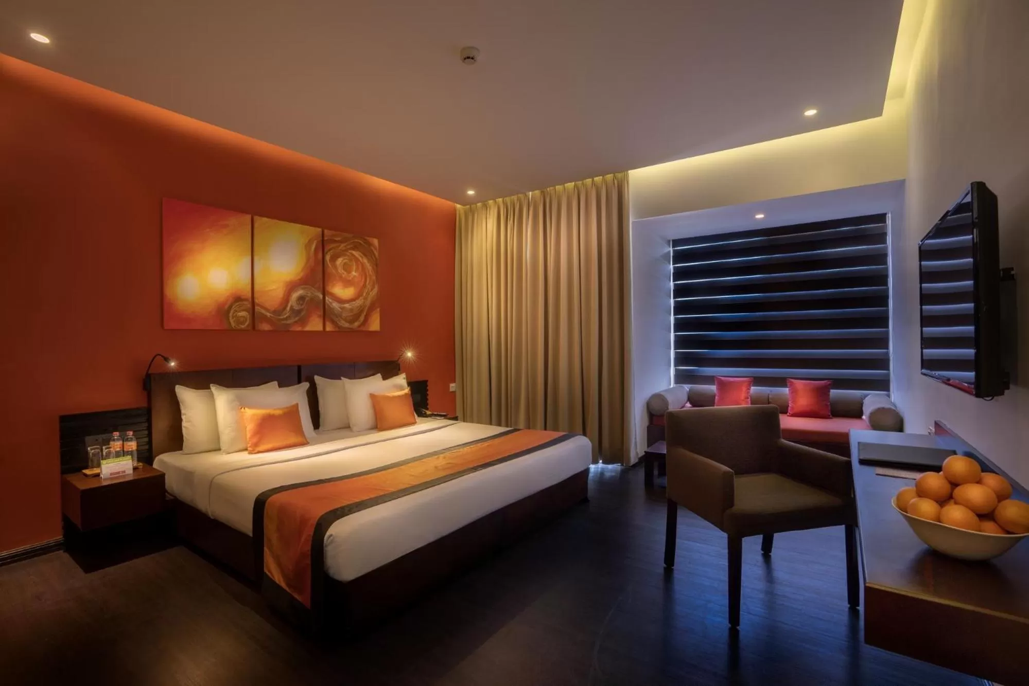 Coffee/tea facilities, Bed in Citrus Waskaduwa