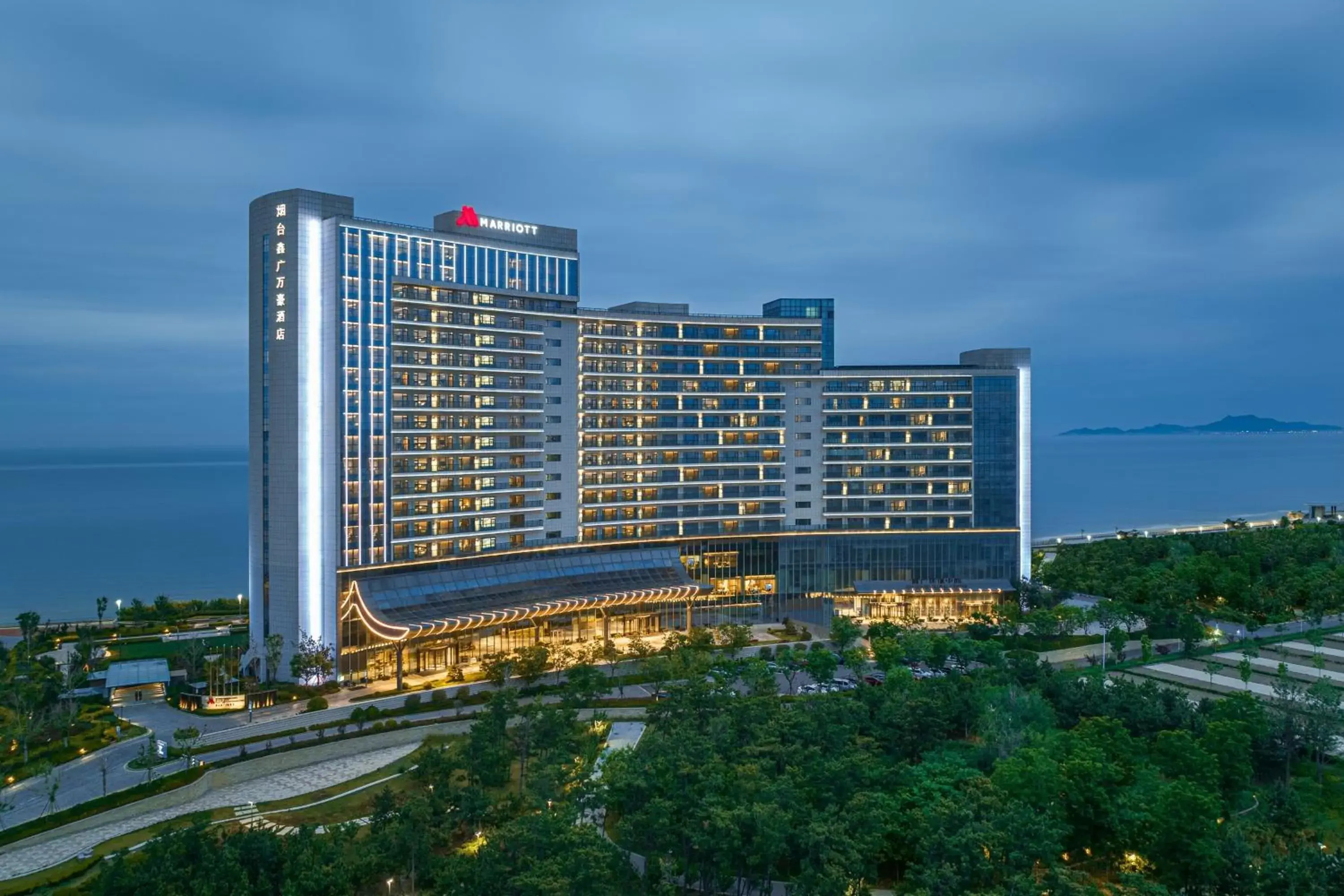 Property Building in Yantai Marriott Hotel