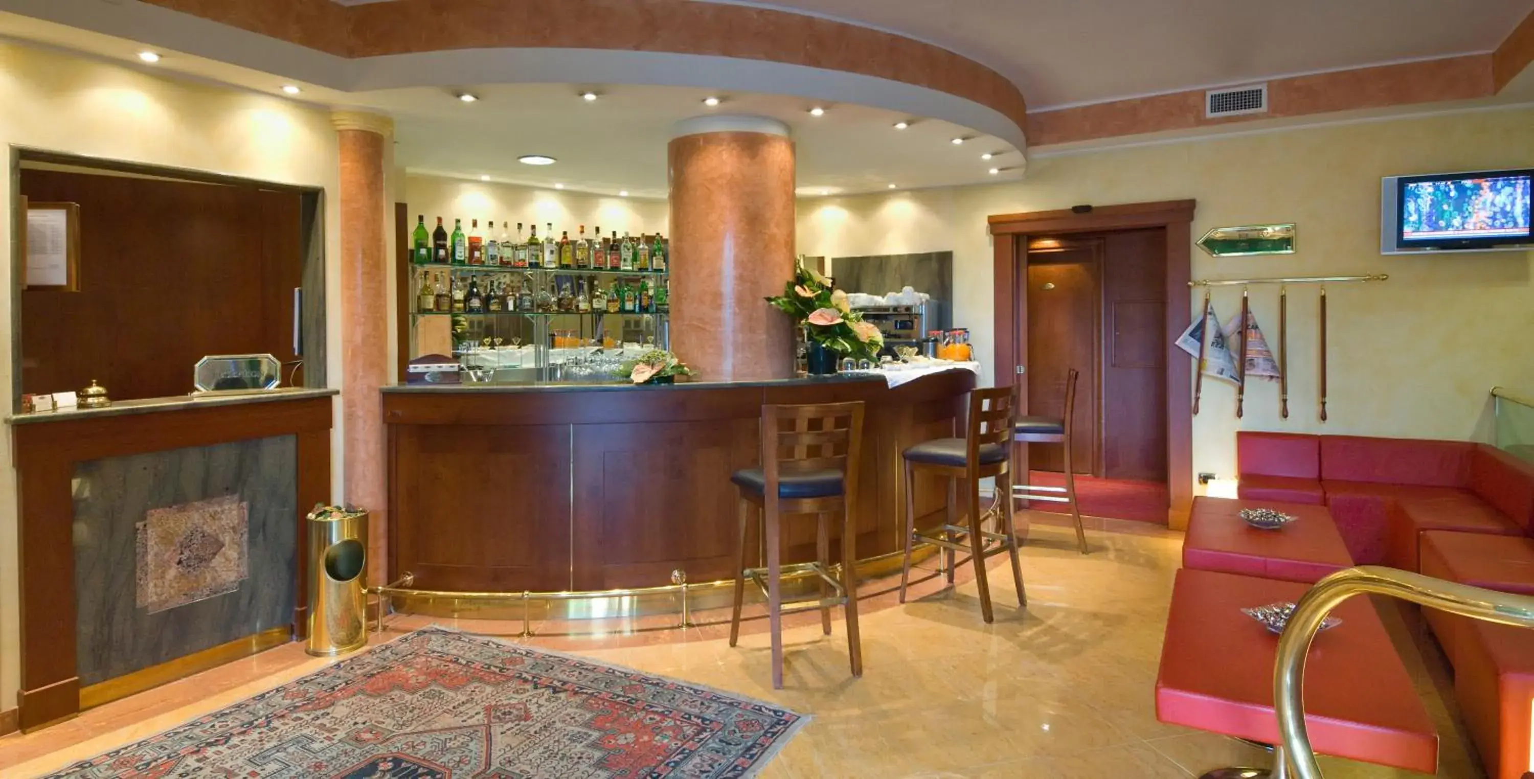 Lobby or reception, Lounge/Bar in AS Hotel Monza