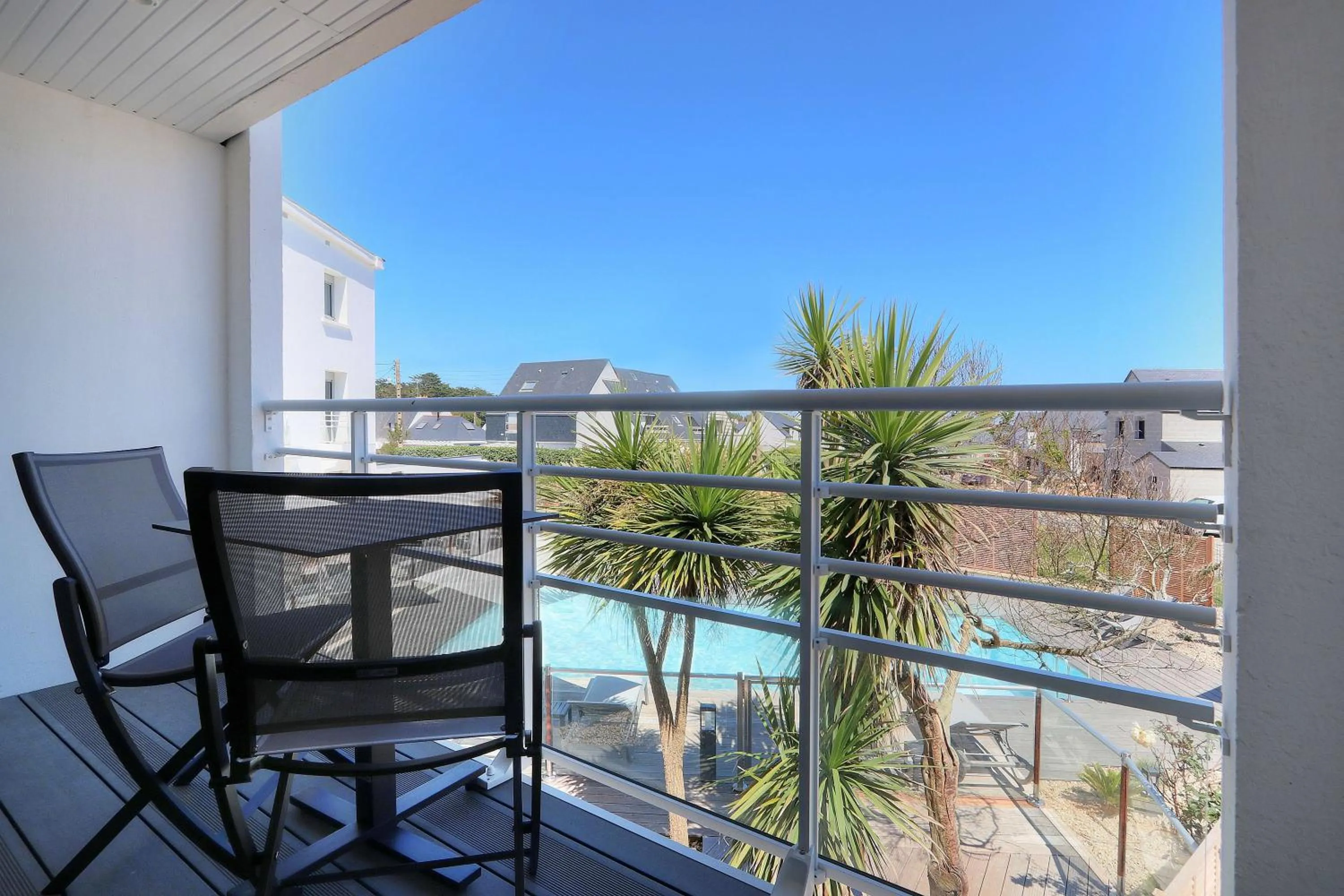 Balcony/Terrace in Best Western Hôtel Le Bellevue Quiberon