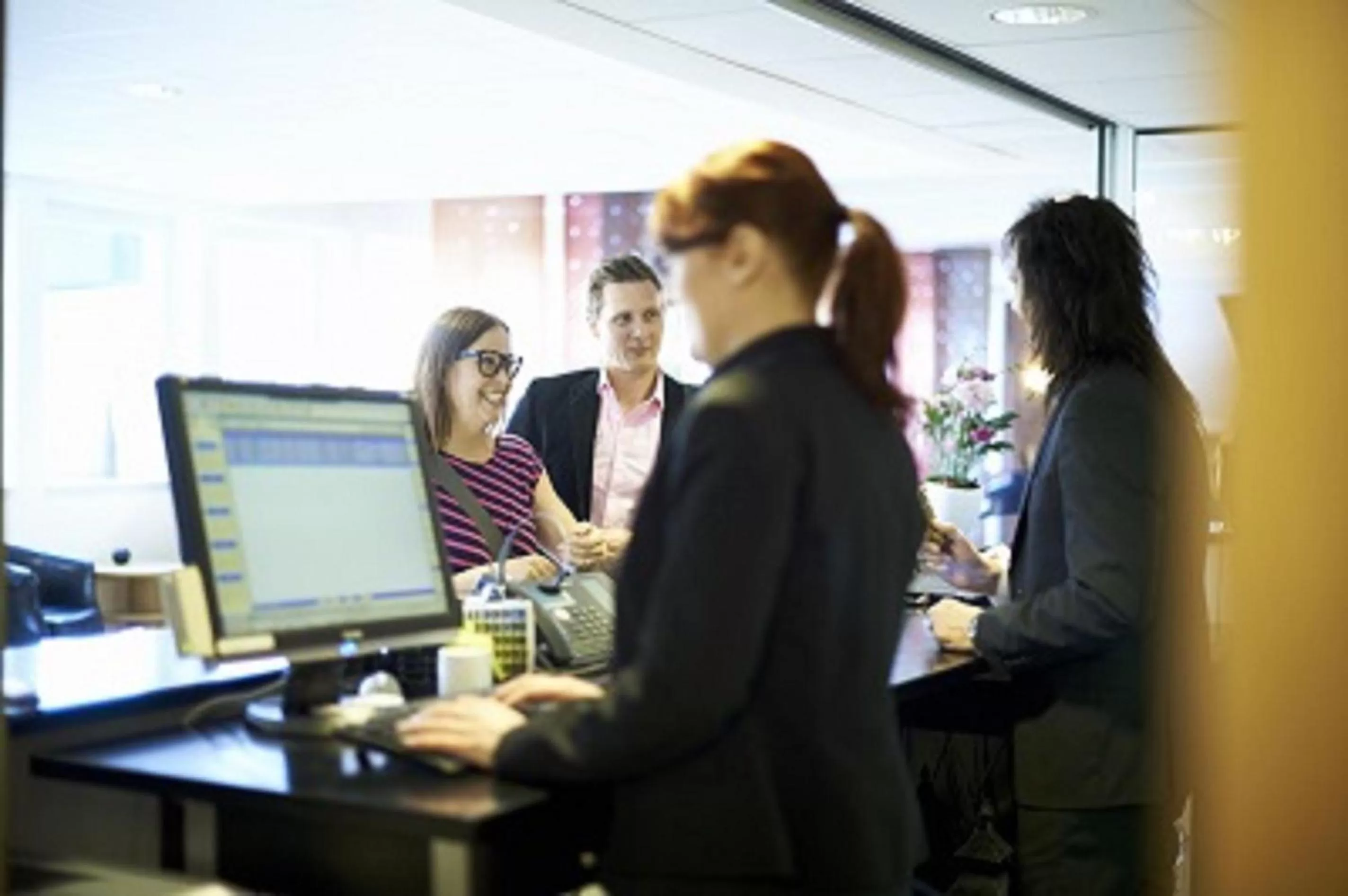 Lobby or reception in STF Hotell Rum Oscar