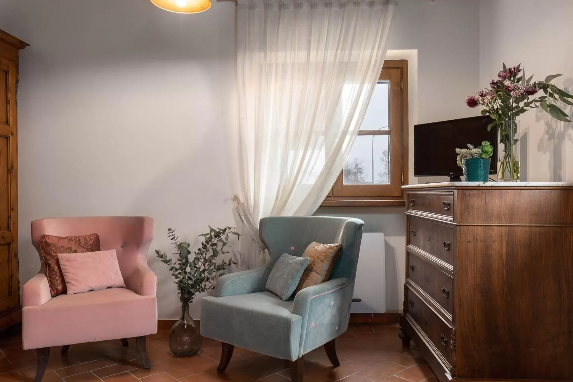 Decorative detail, Seating Area in DormiVeglia B&B